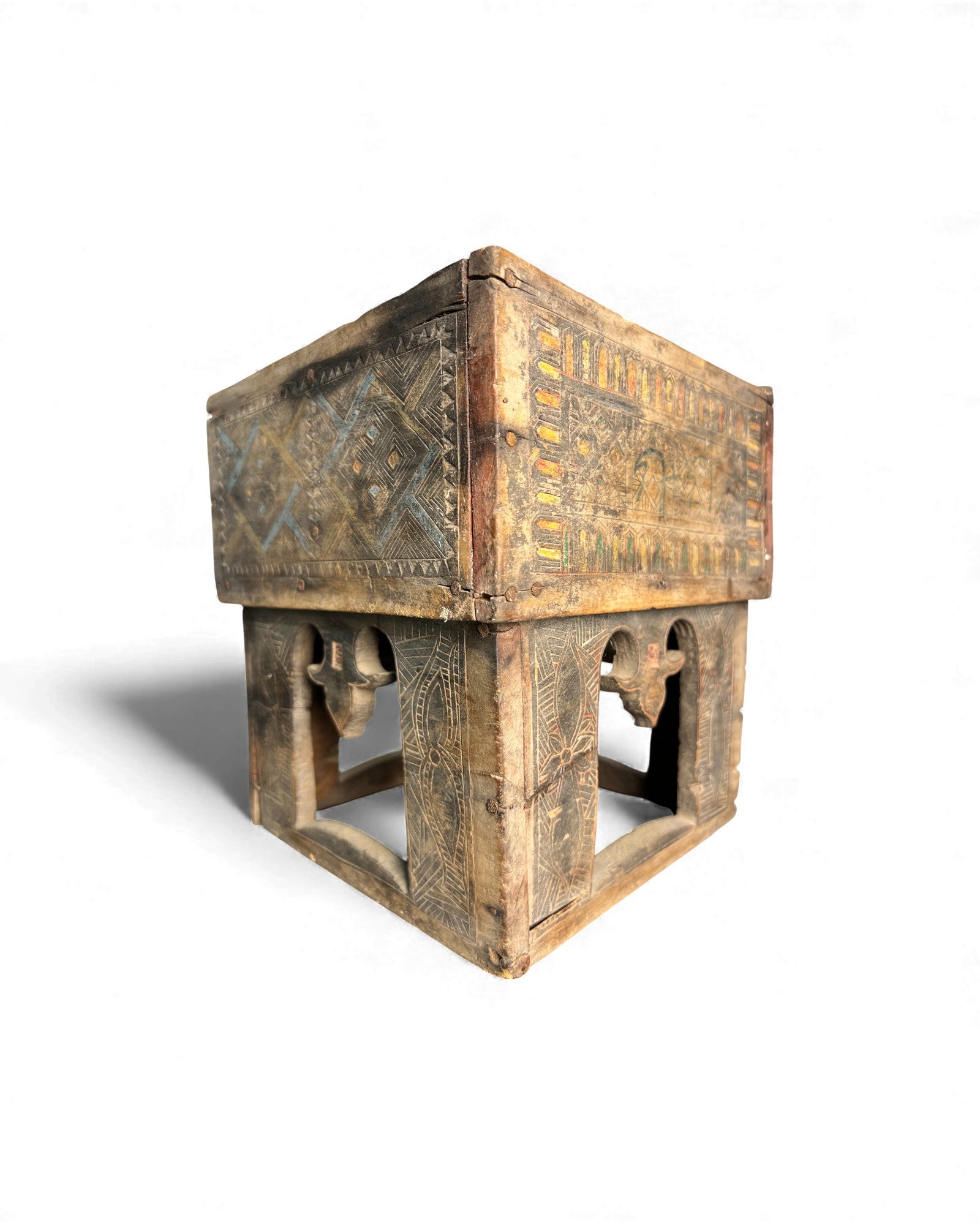 Thai Betel Box with Incised Decoration (Isan Region) - Surround Living - 11