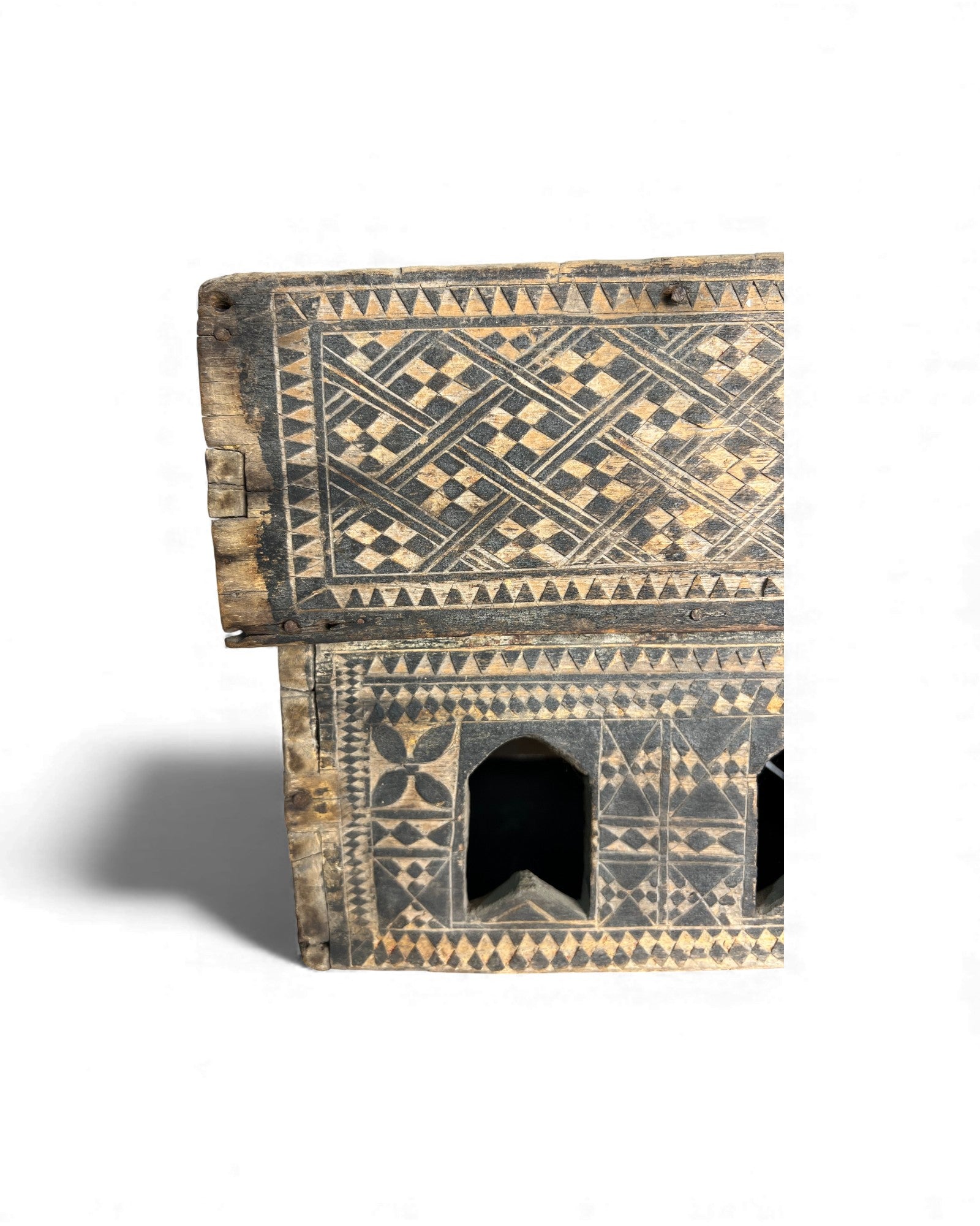 Thai Betel Box with Incised Decoration (Isan Region) - Surround Living - 9