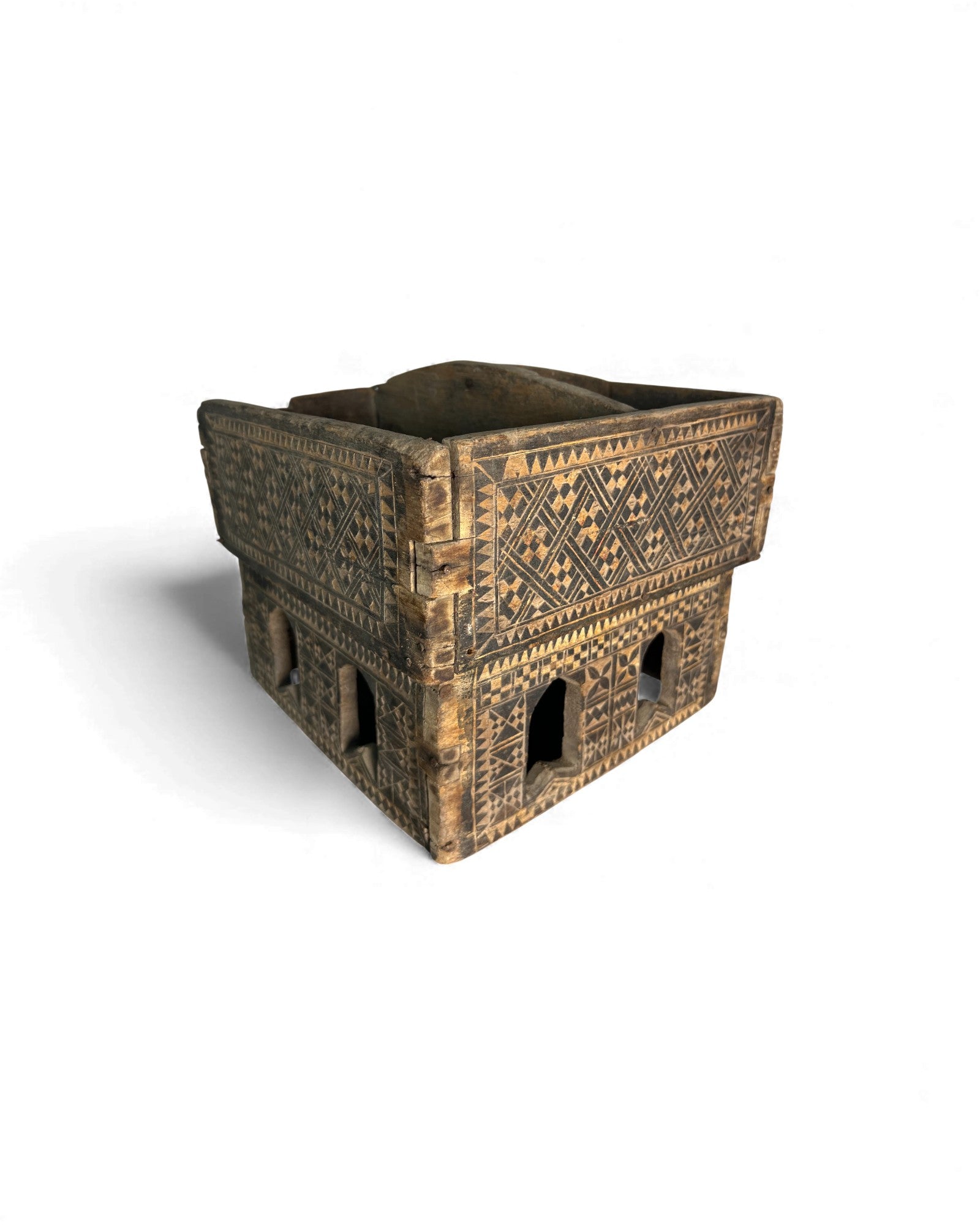 Thai Betel Box with Incised Decoration (Isan Region) - Surround Living - 15