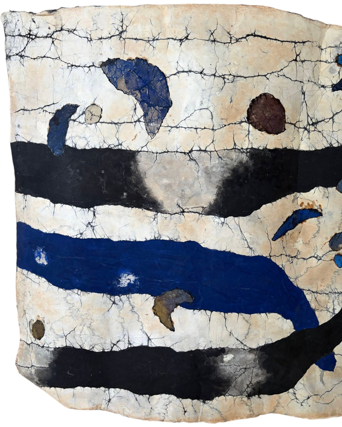 Nebula Abstract Ink Scroll on Washi Paper - by Shigeno Sawada Set of 3 - Surround Living - 6