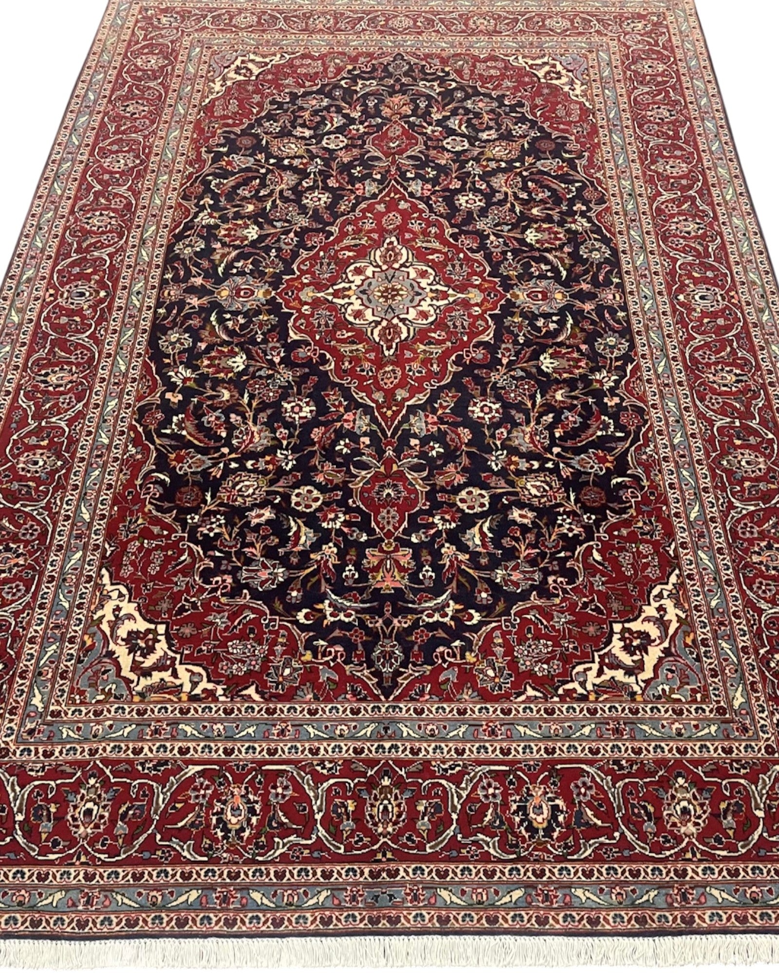 Kashan Vintage Persian Carpet l 315 x 200 cm. - Surround Living - 2