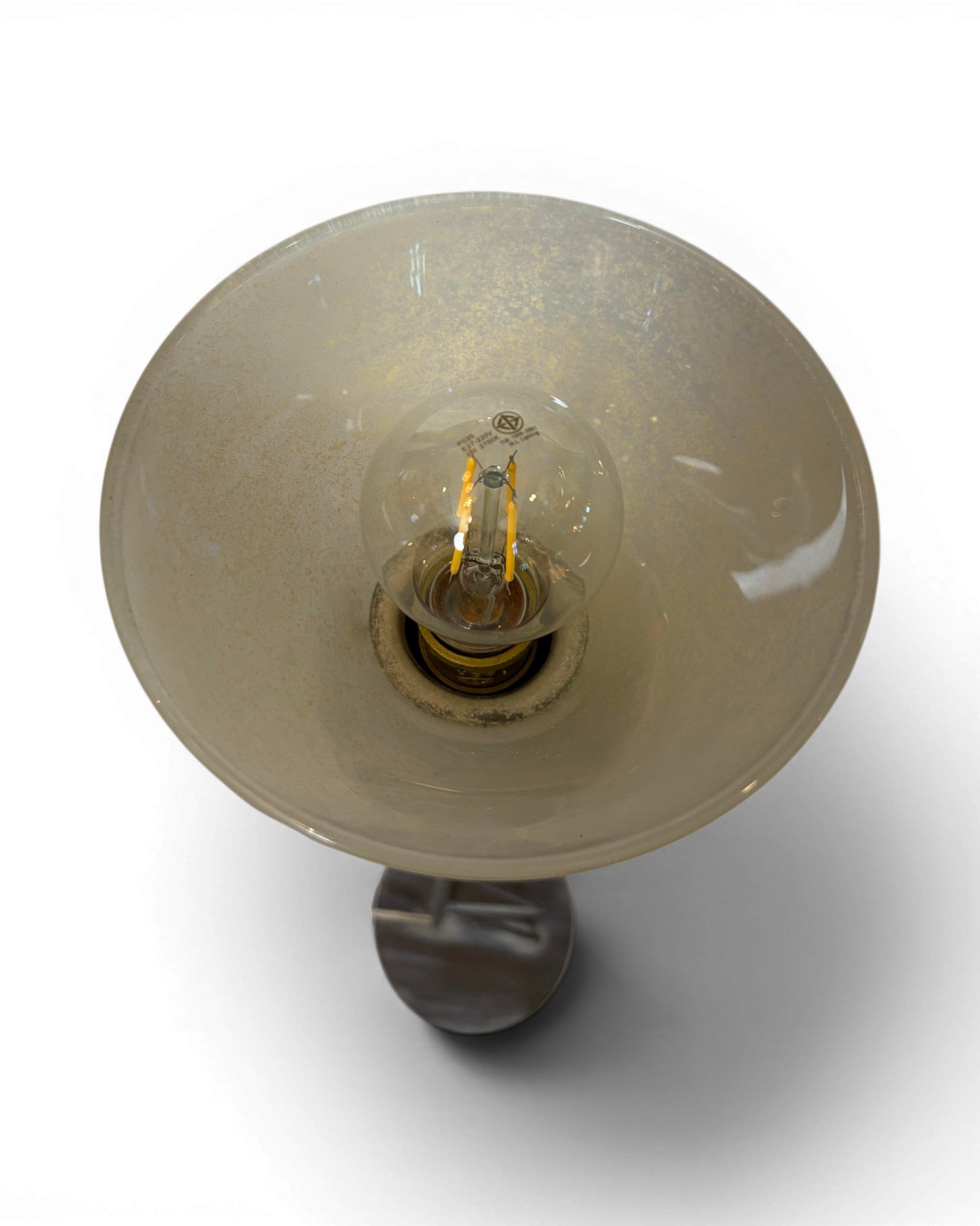 Postmodern Torchiere Wrought Iron Stem Floor Lamp