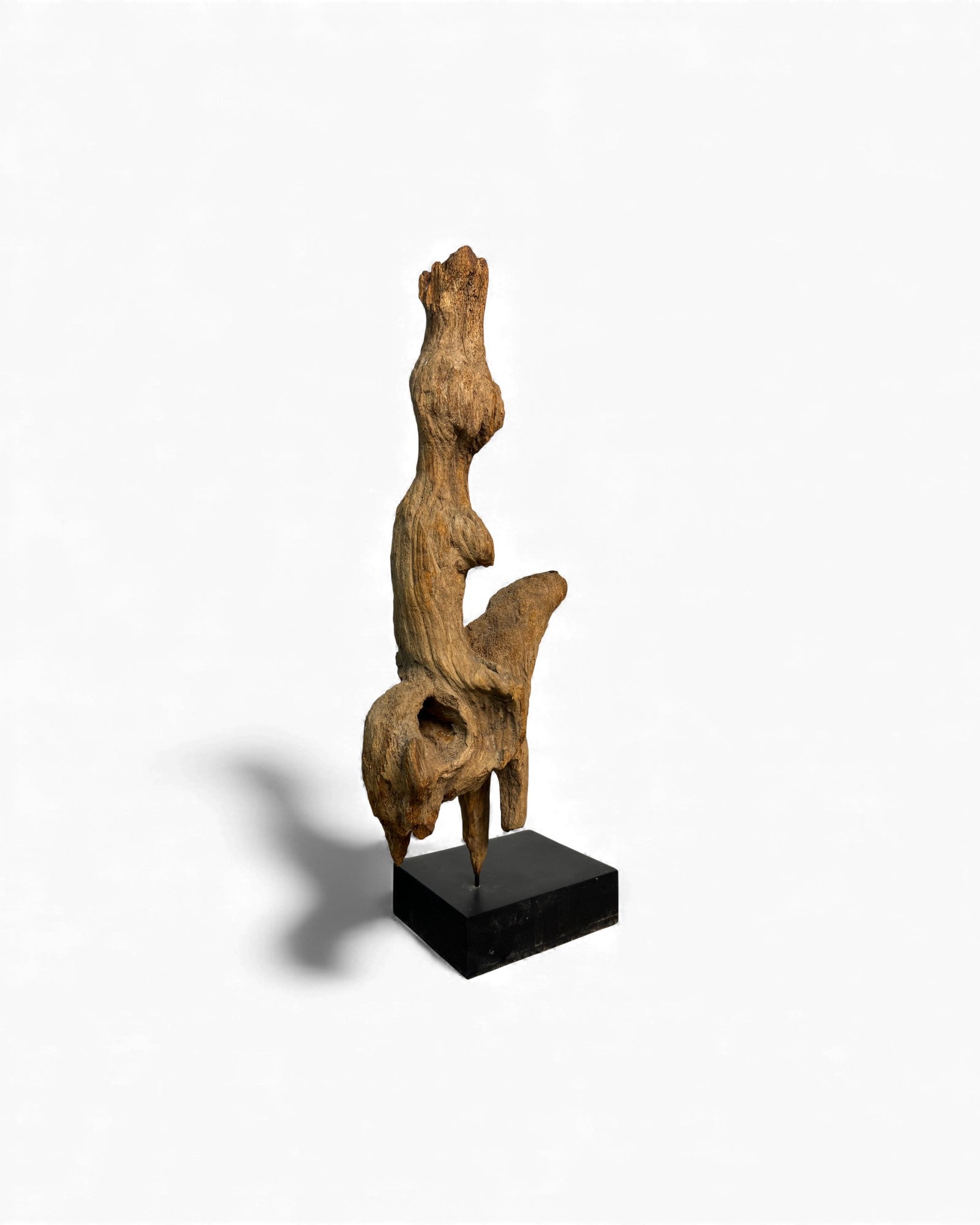 Chin Totem Fragment Depicting Man on Horse 1 - Surround Living - 8