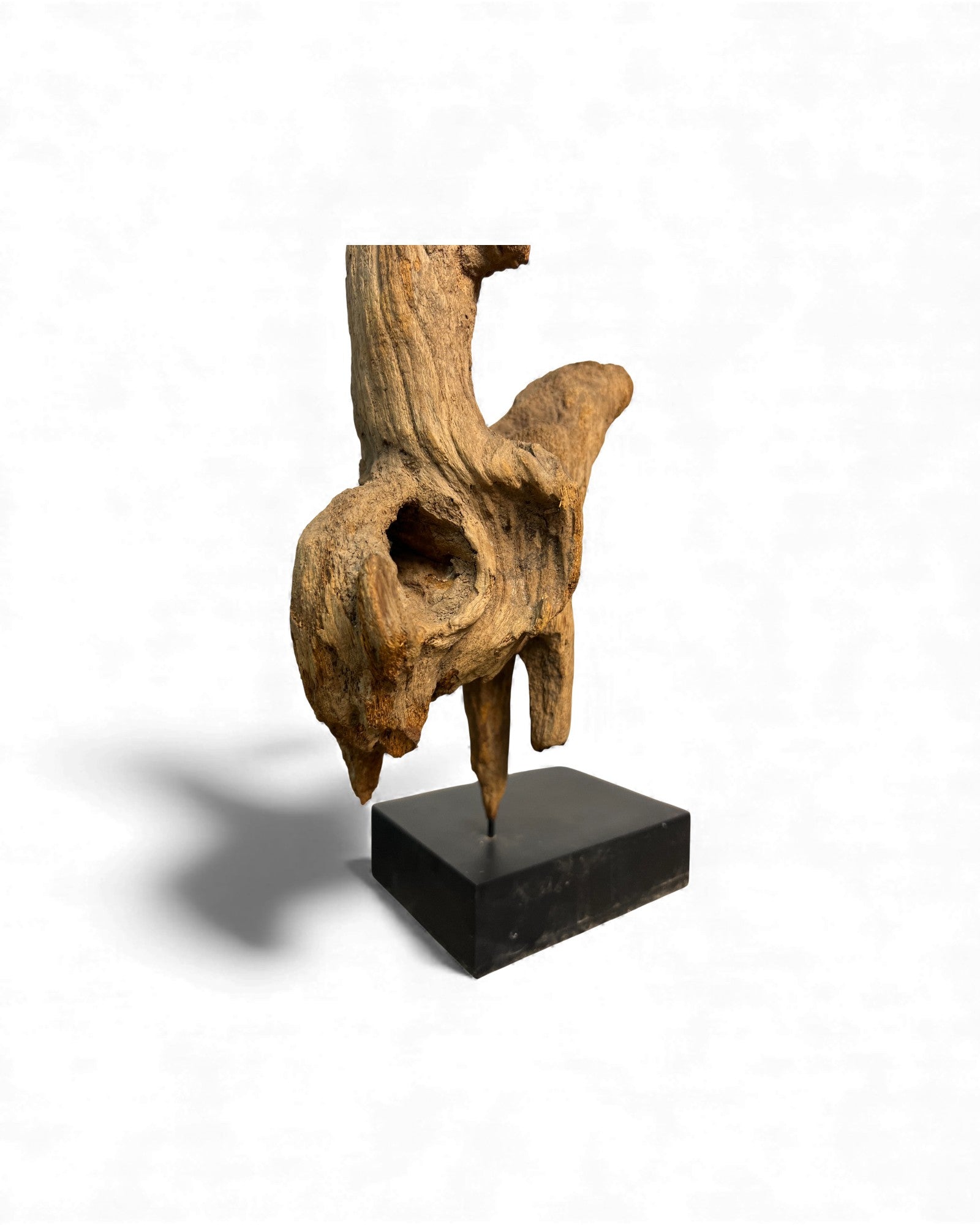 Chin Totem Fragment Depicting Man on Horse 1 - Surround Living - 10