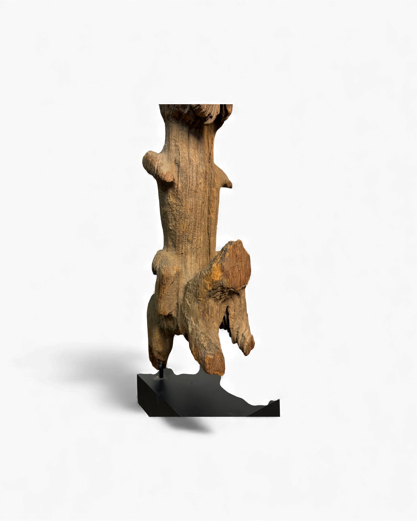 Chin Totem Fragment Depicting Man on Horse 2 - Surround Living - 13