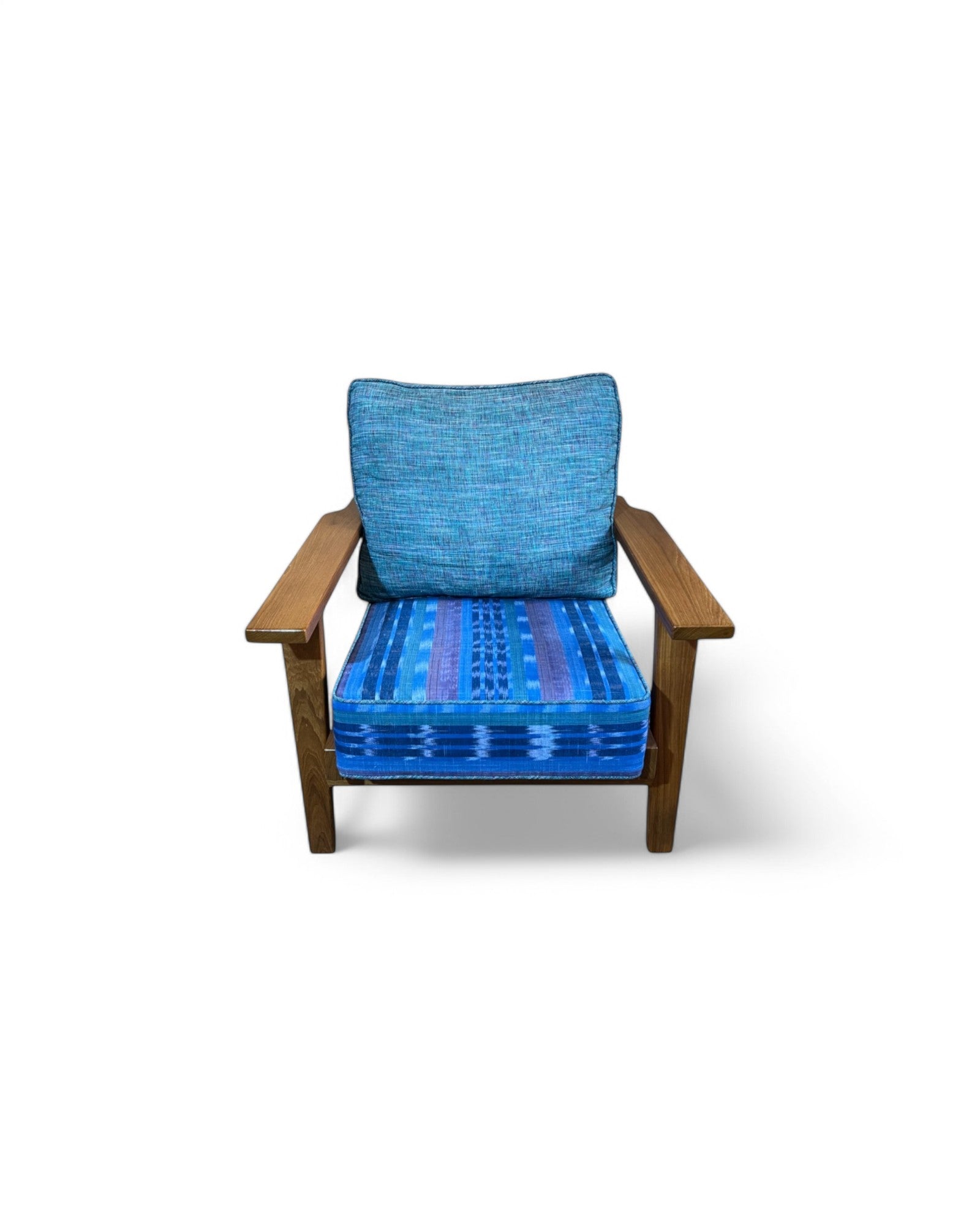 River Rain Thai Weave Teak Wood Armchair