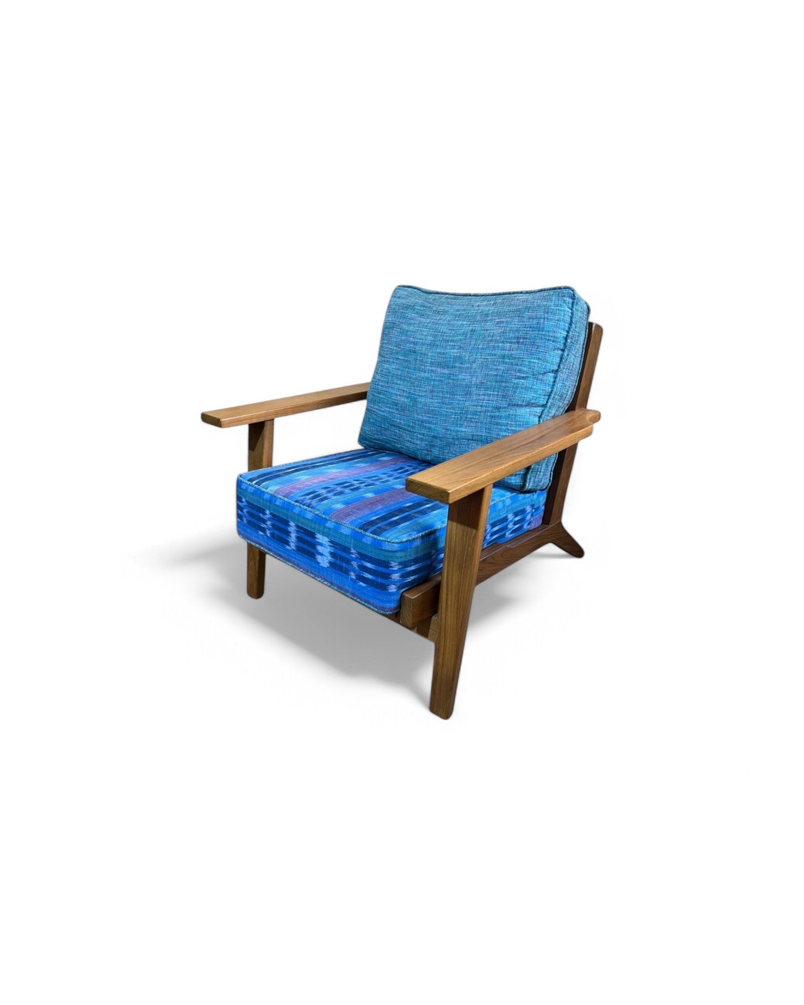 River Rain Thai Weave Teak Wood Armchair