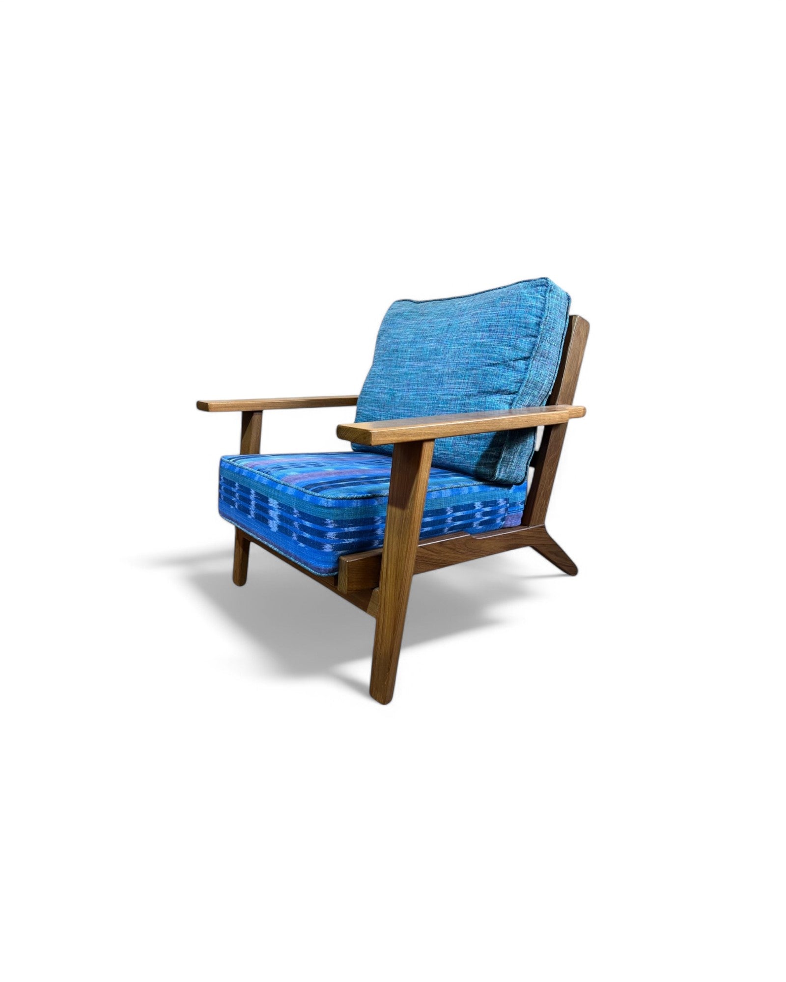 River Rain Thai Weave Teak Wood Armchair
