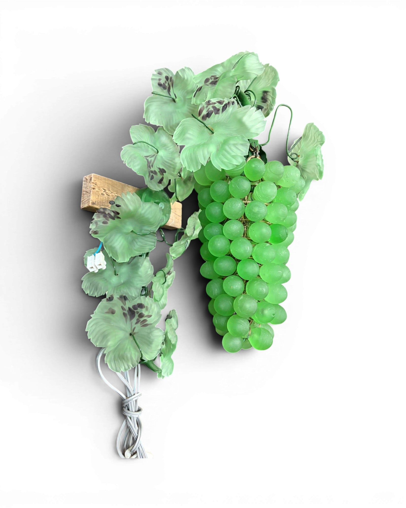 Vintage Murano Glass Grape Lamp