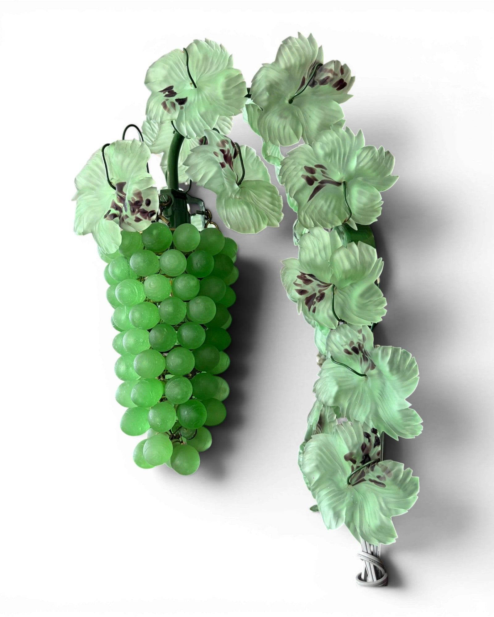 Vintage Murano Glass Grape Lamp
