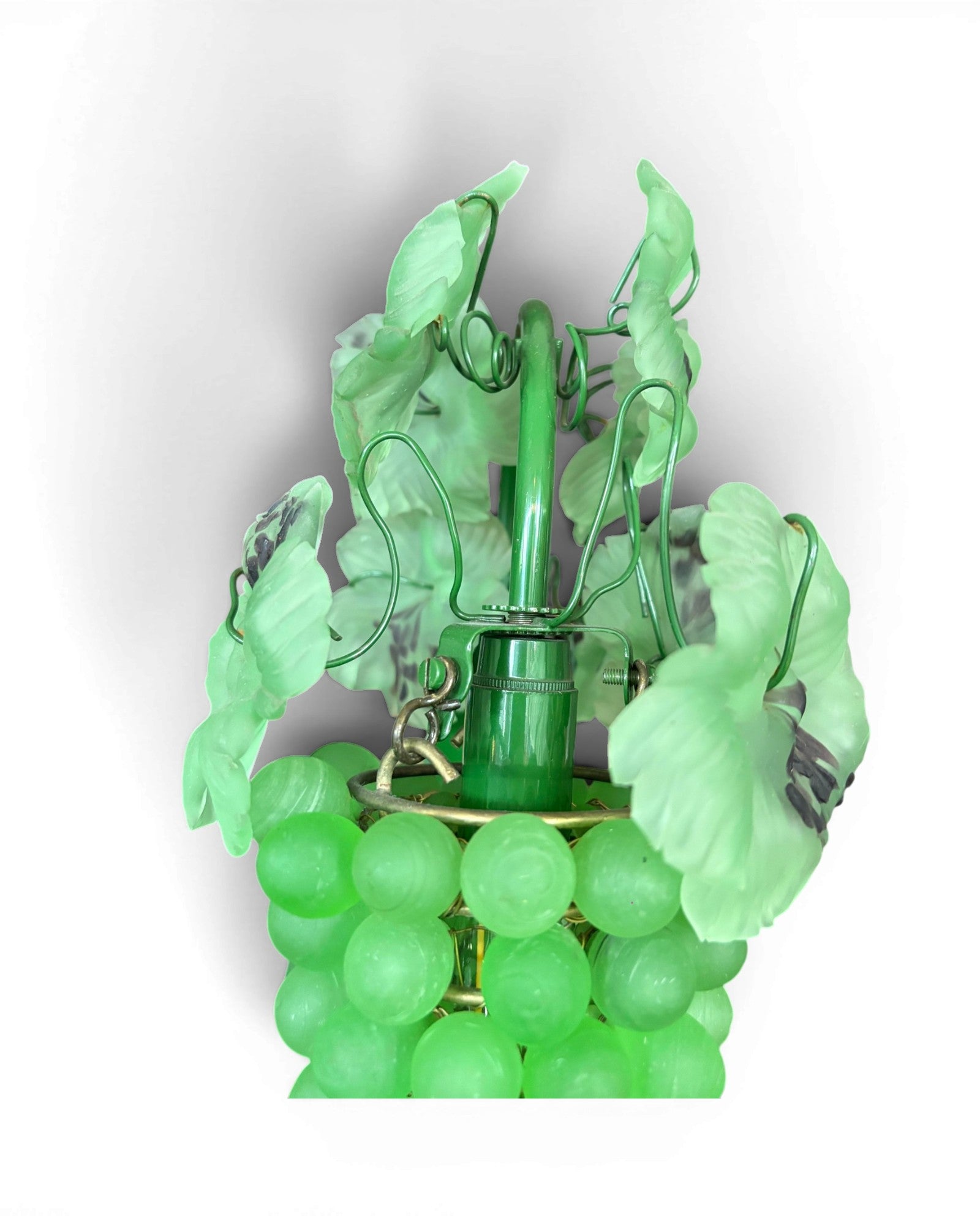 Vintage Murano Glass Grape Lamp