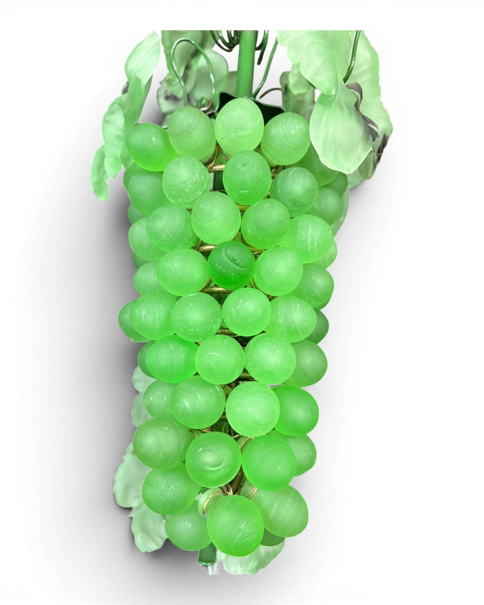 Vintage Murano Glass Grape Lamp