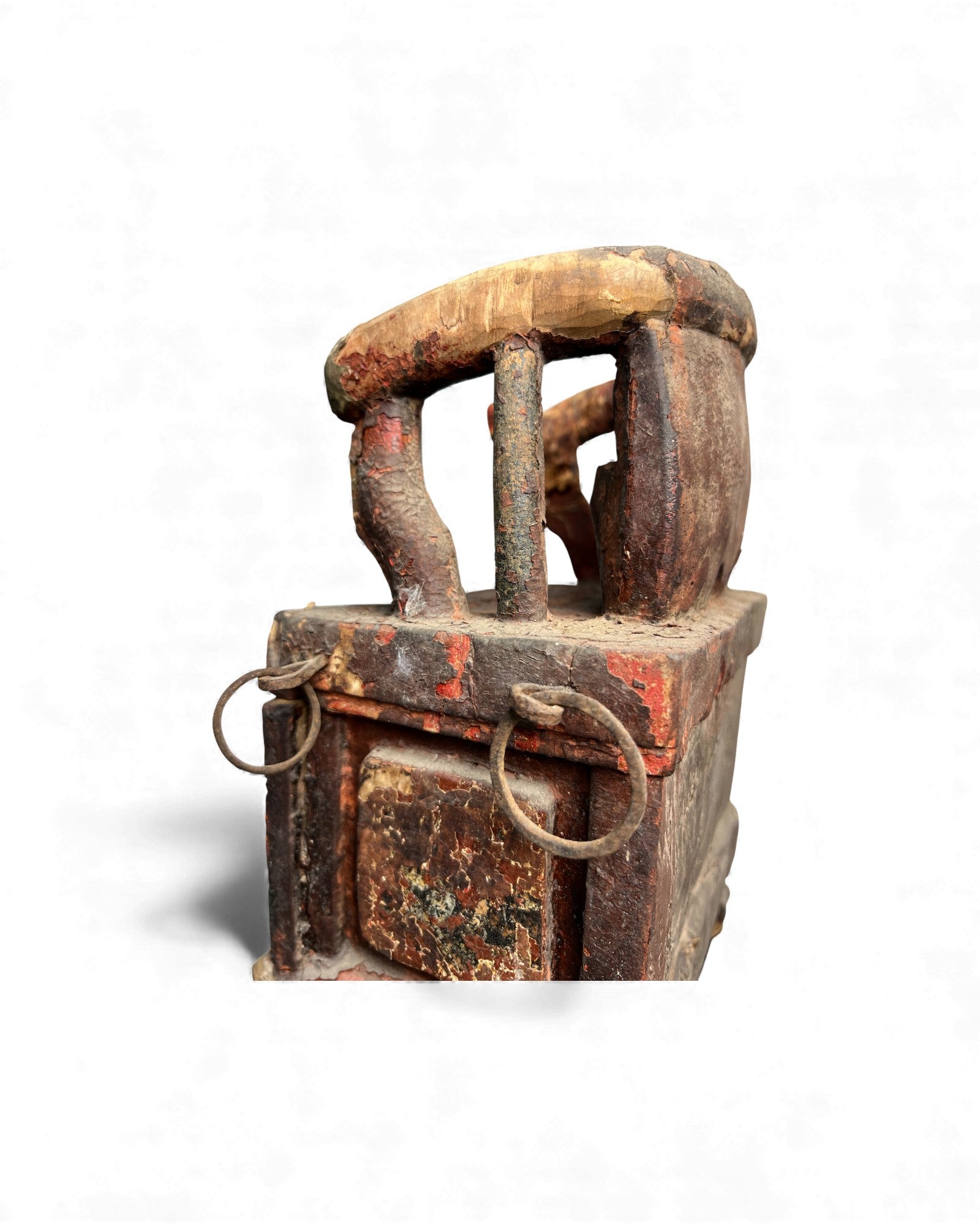 Carved Chinese Household Altar with Figural Relief - Surround Living - 13