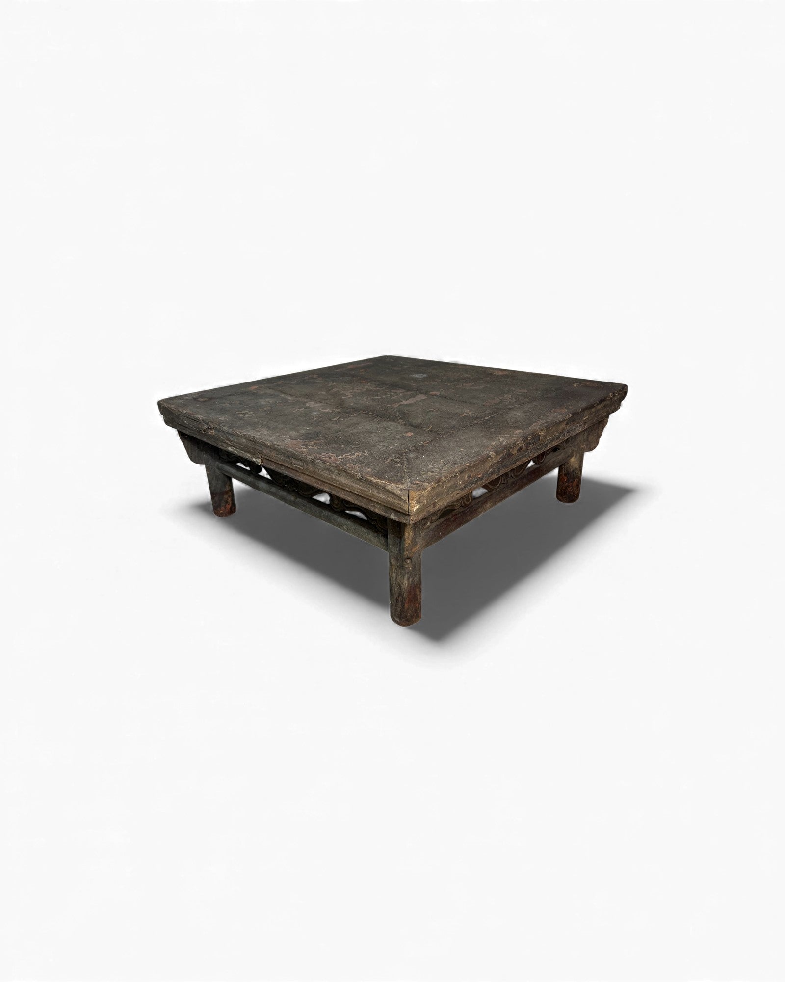 18th - Century Elm Low Table with Lacquer - Textile Foundation - Surround Living - 11