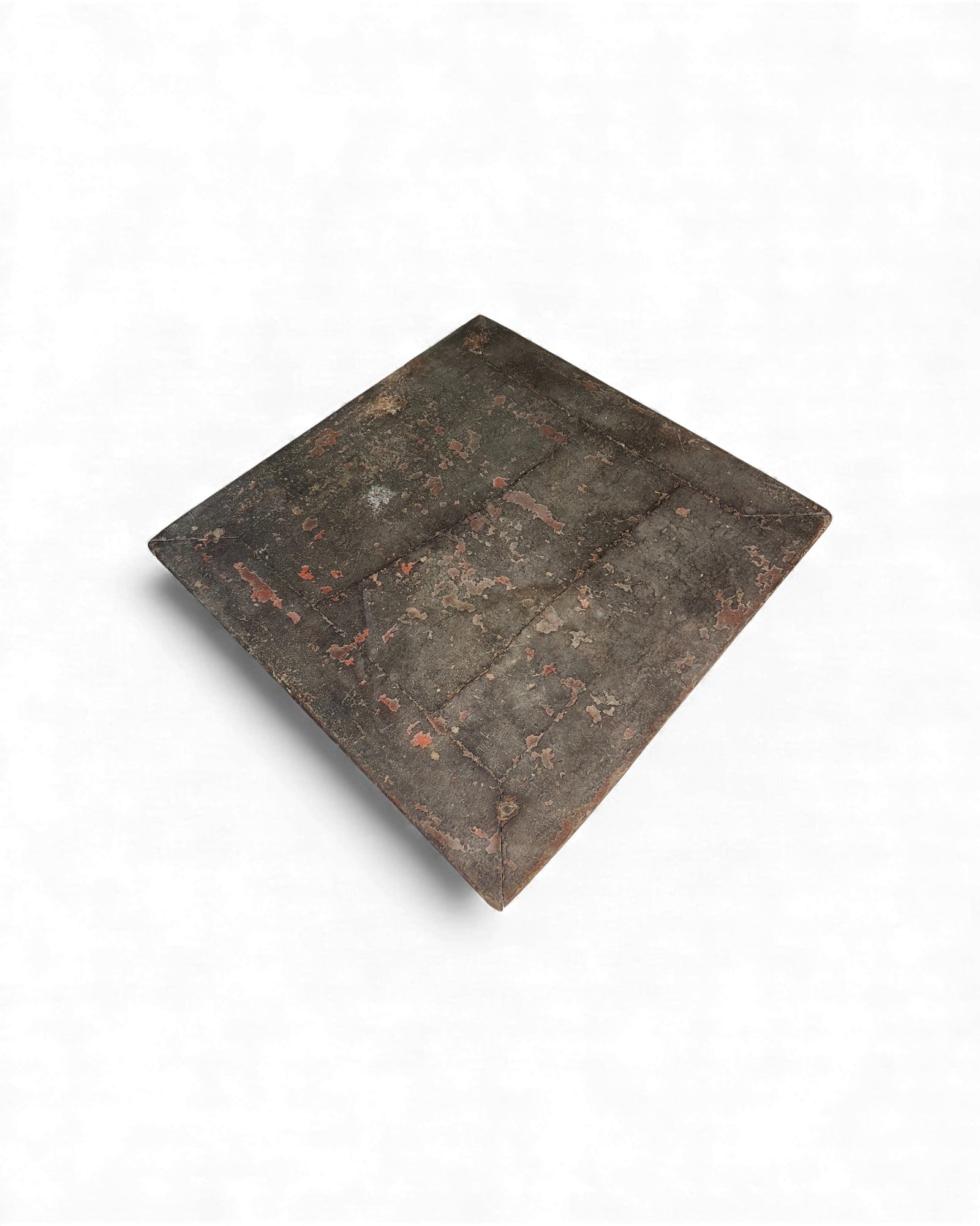 18th - Century Elm Low Table with Lacquer - Textile Foundation - Surround Living - 18