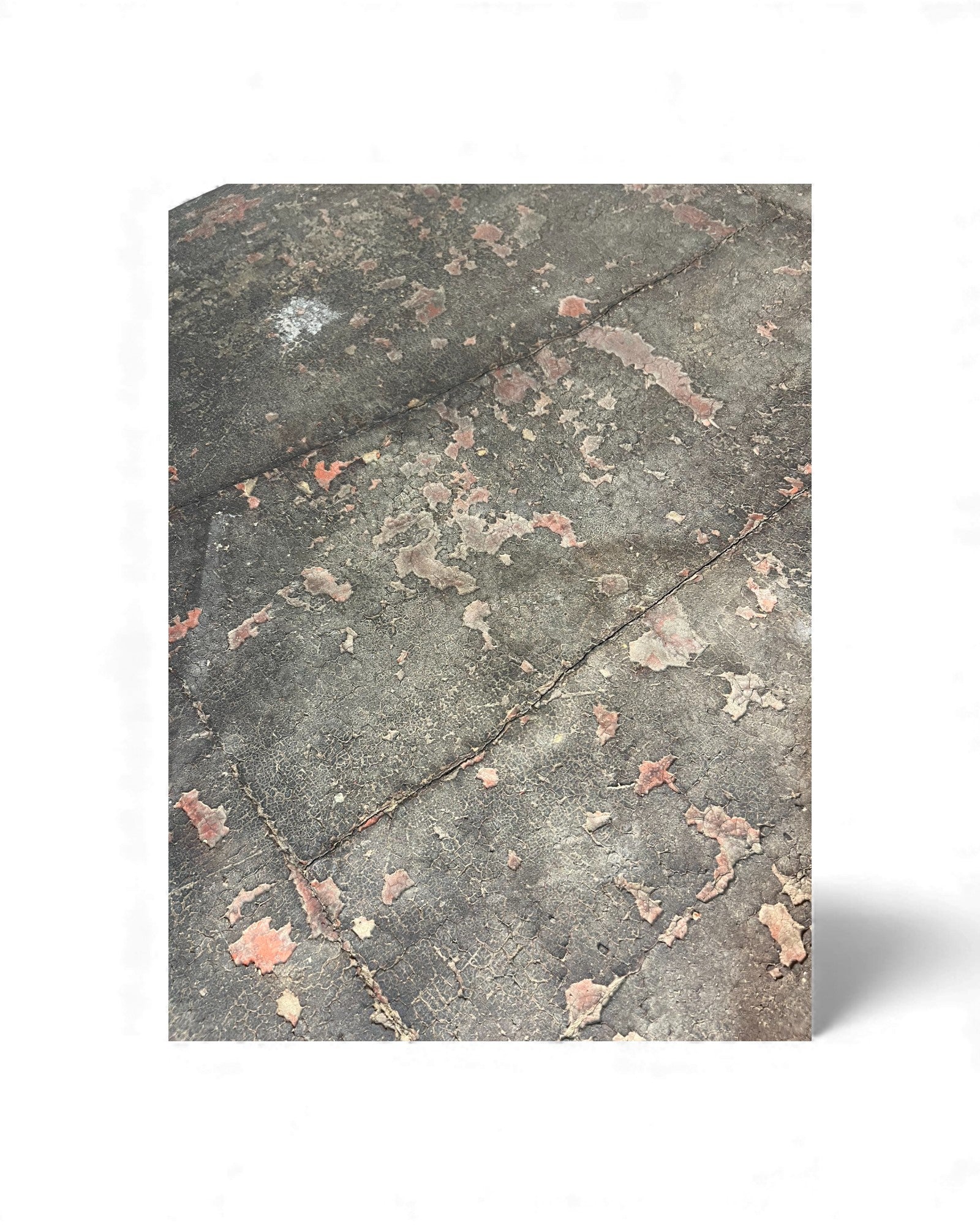 18th - Century Elm Low Table with Lacquer - Textile Foundation - Surround Living - 19