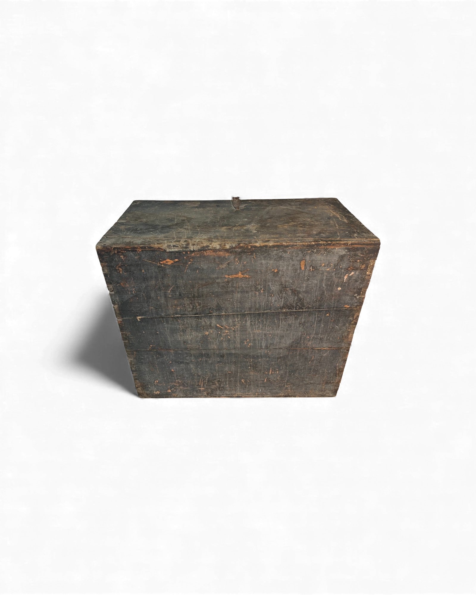 Antique North Korean Banjadi Chest with Iron Paper - Cut Motifs - Surround Living - 12