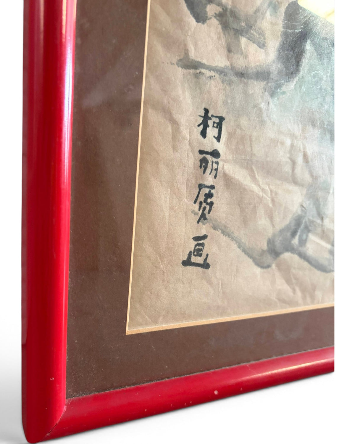 A Pair of Vintage Chinese Plum Blossom Paintings