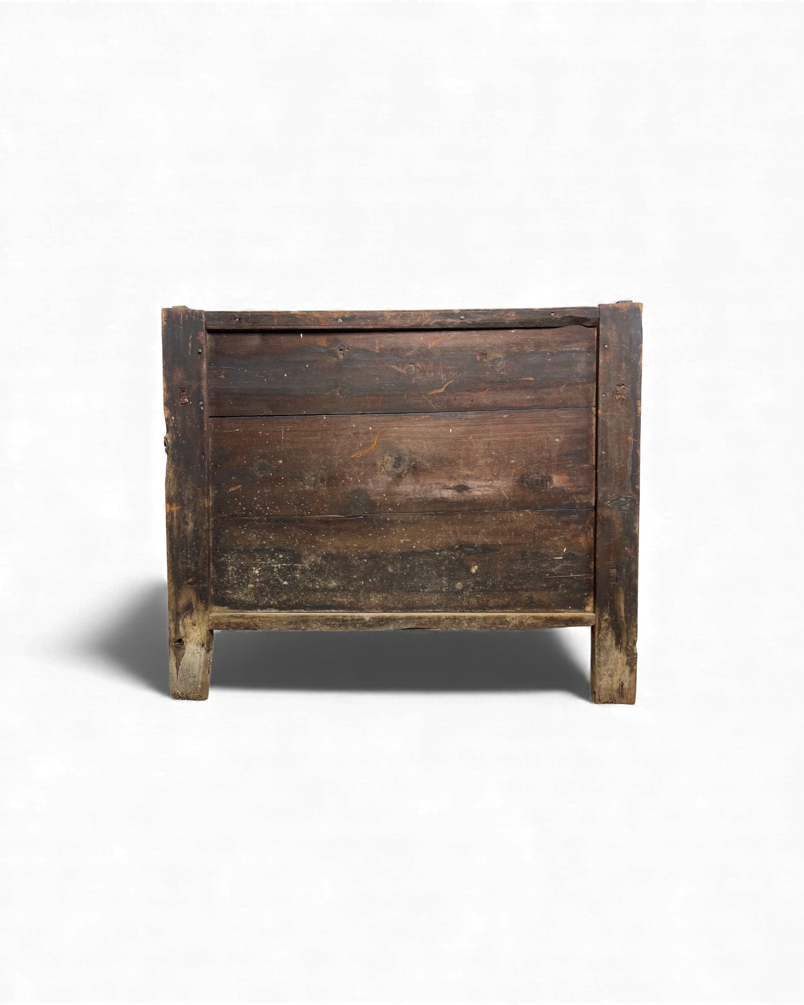 17th - Century Chinese Temple Money Chest in Black Lacquer - Surround Living - 14