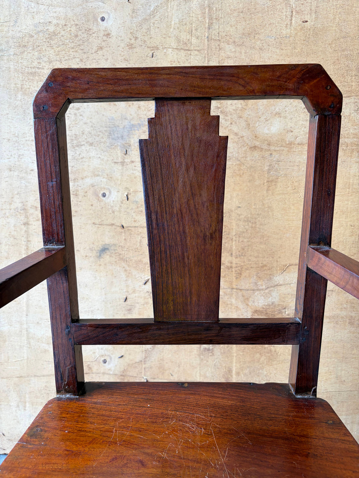 Vintage Indian Art Deco Chair