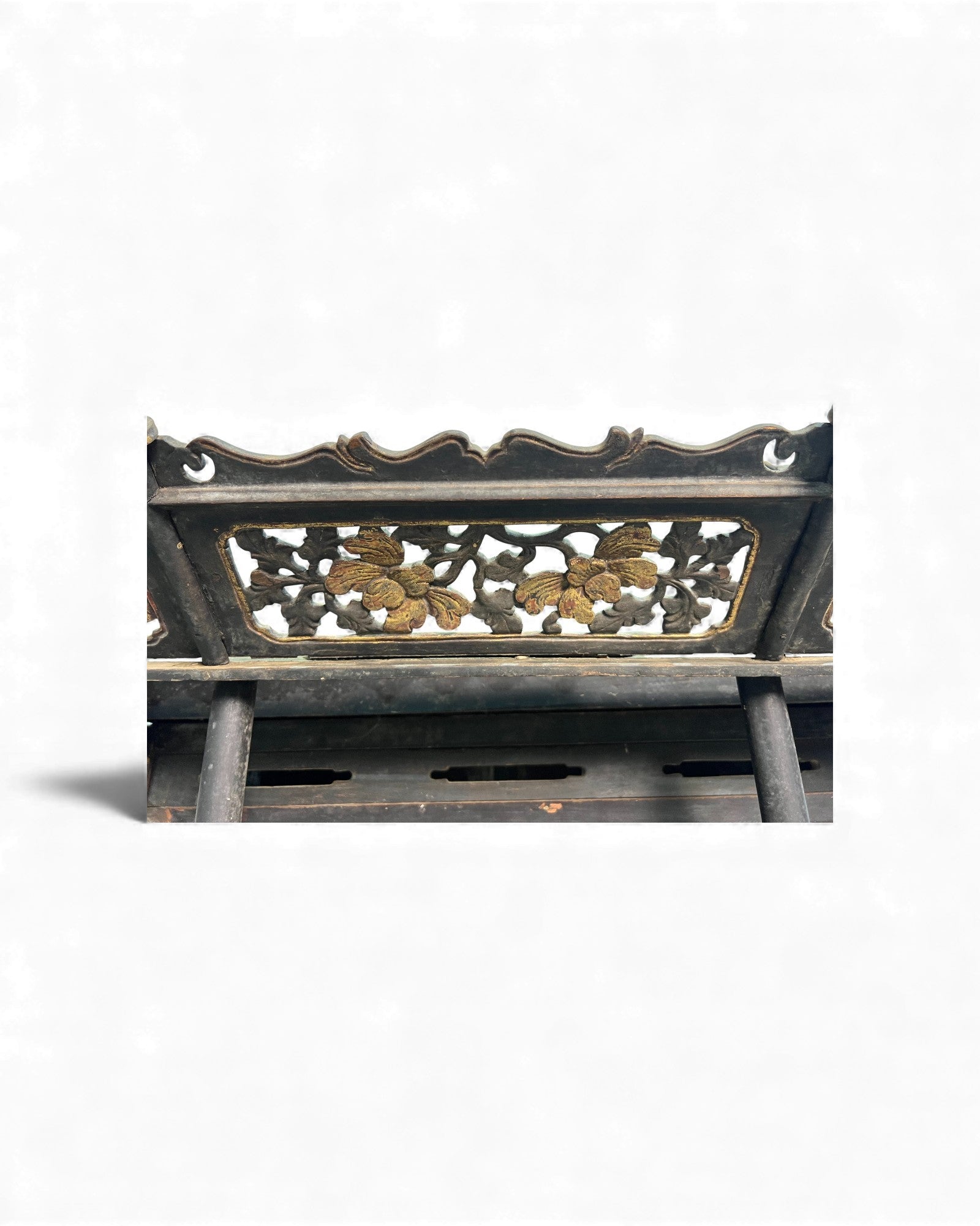 Shanxi Gilt Black - Lacquer Spirit House (Home Altar Shrine) - Surround Living - 21