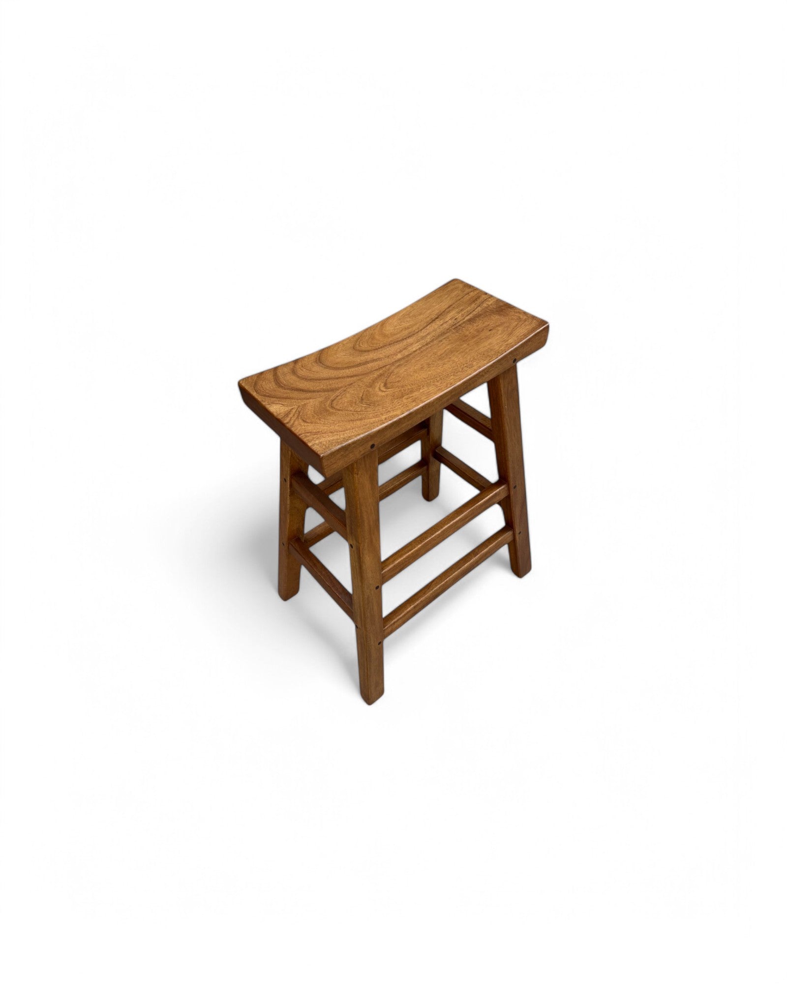 Sadao T Bar Stool Dark Lacquer Finish (Short)