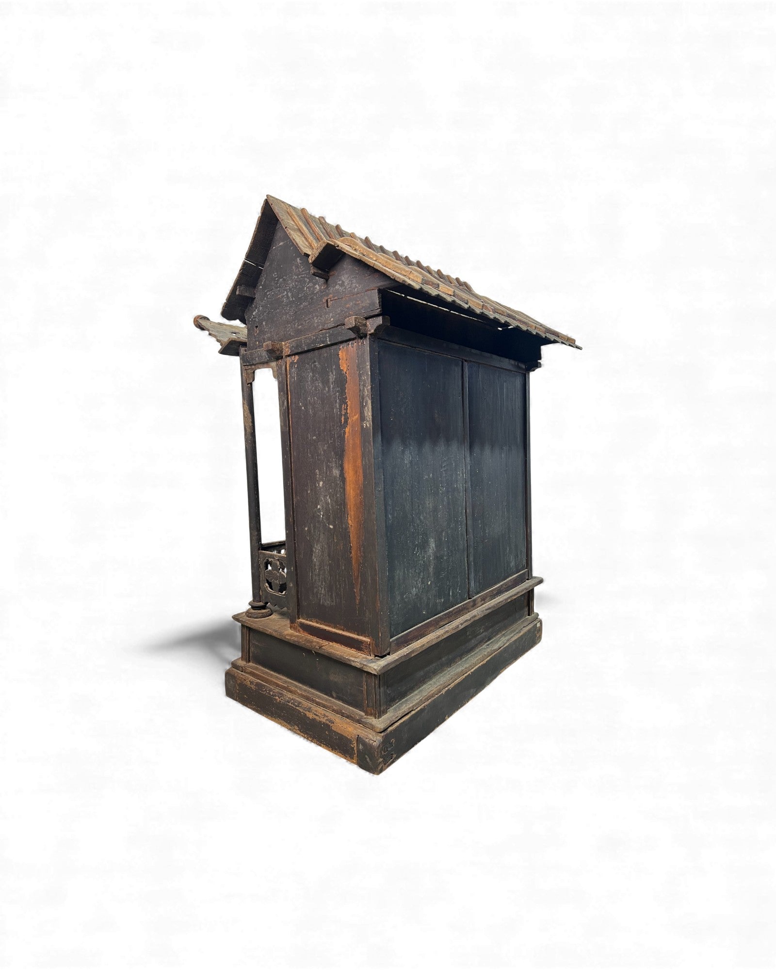 Shanxi Gilt Black - Lacquer Spirit House (Home Altar Shrine) - Surround Living - 4