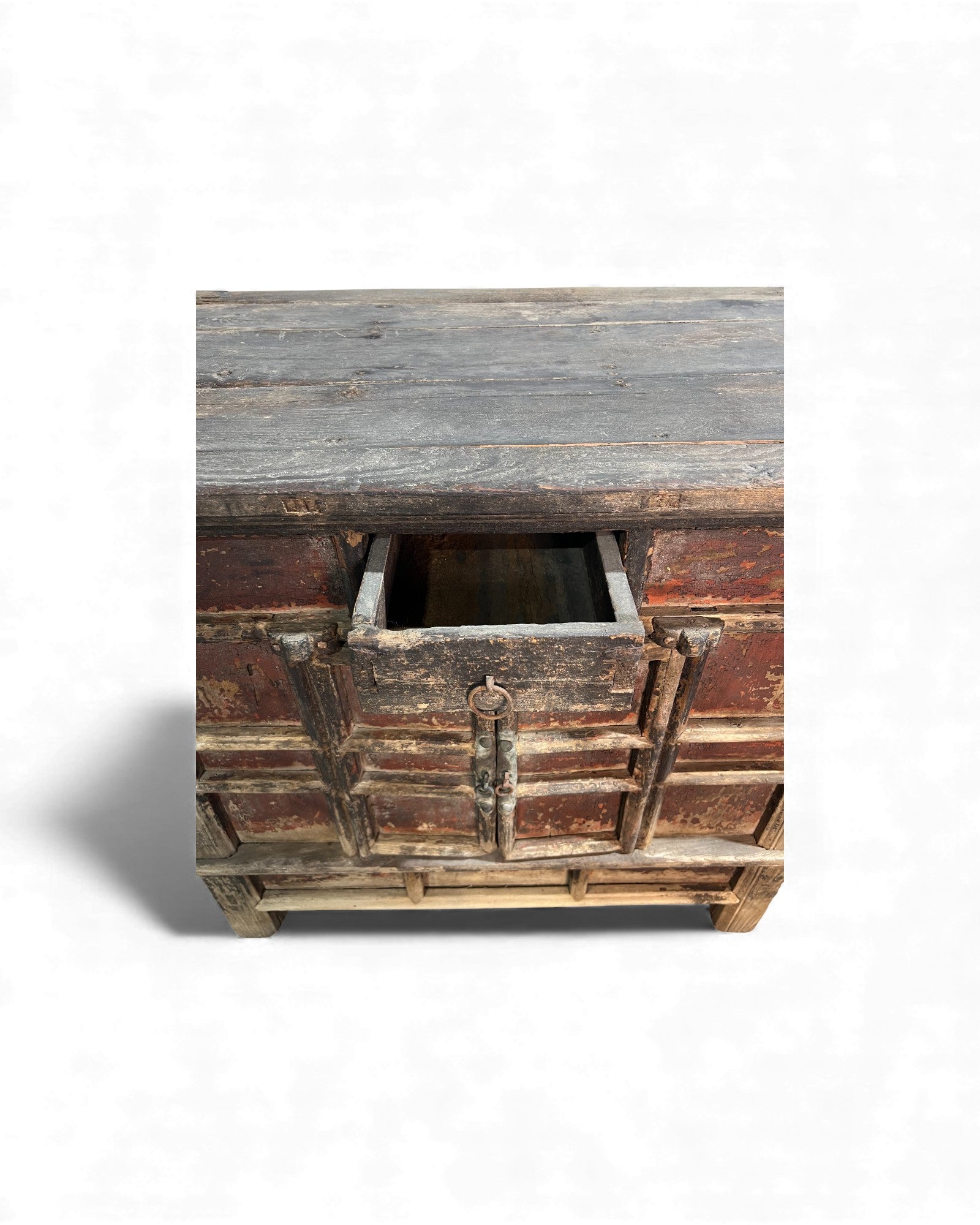 Shanxi Red - Lacquer Domestic Cabinet, Pine & Elmwood - Surround Living - 20