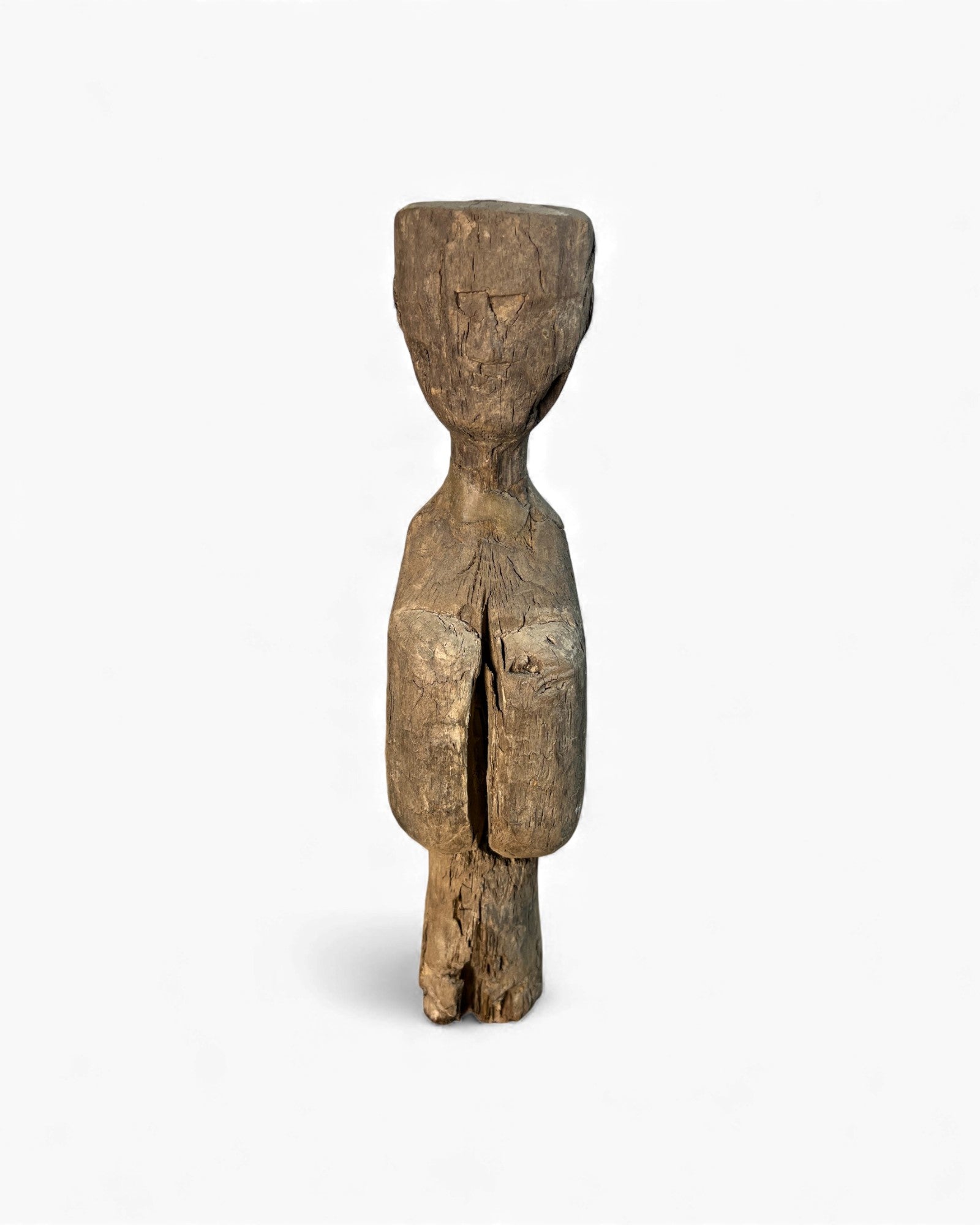 Ancient Chinese Wooden Tomb Attendant Figure - Surround Living - 2