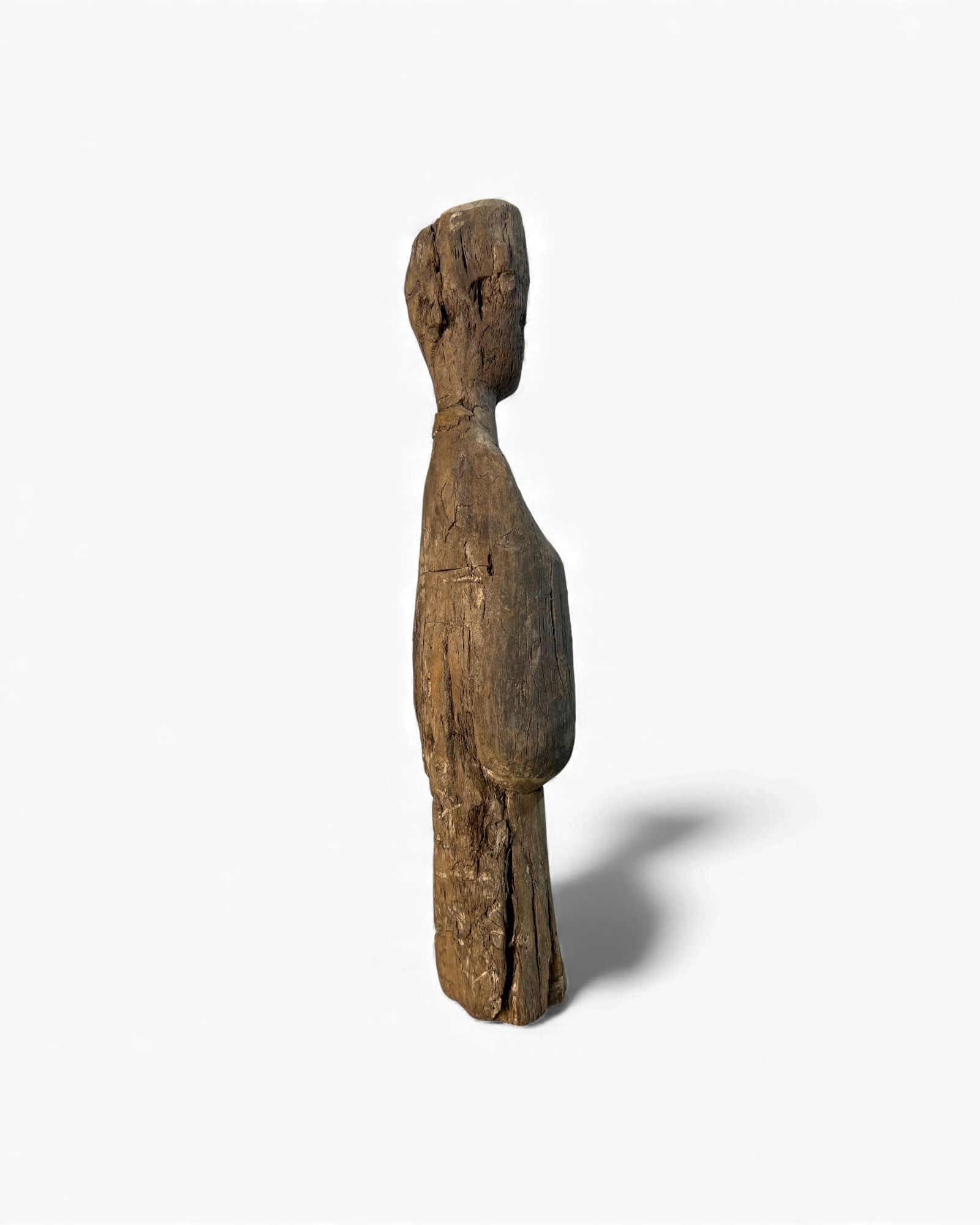 Ancient Chinese Wooden Tomb Attendant Figure - Surround Living - 8