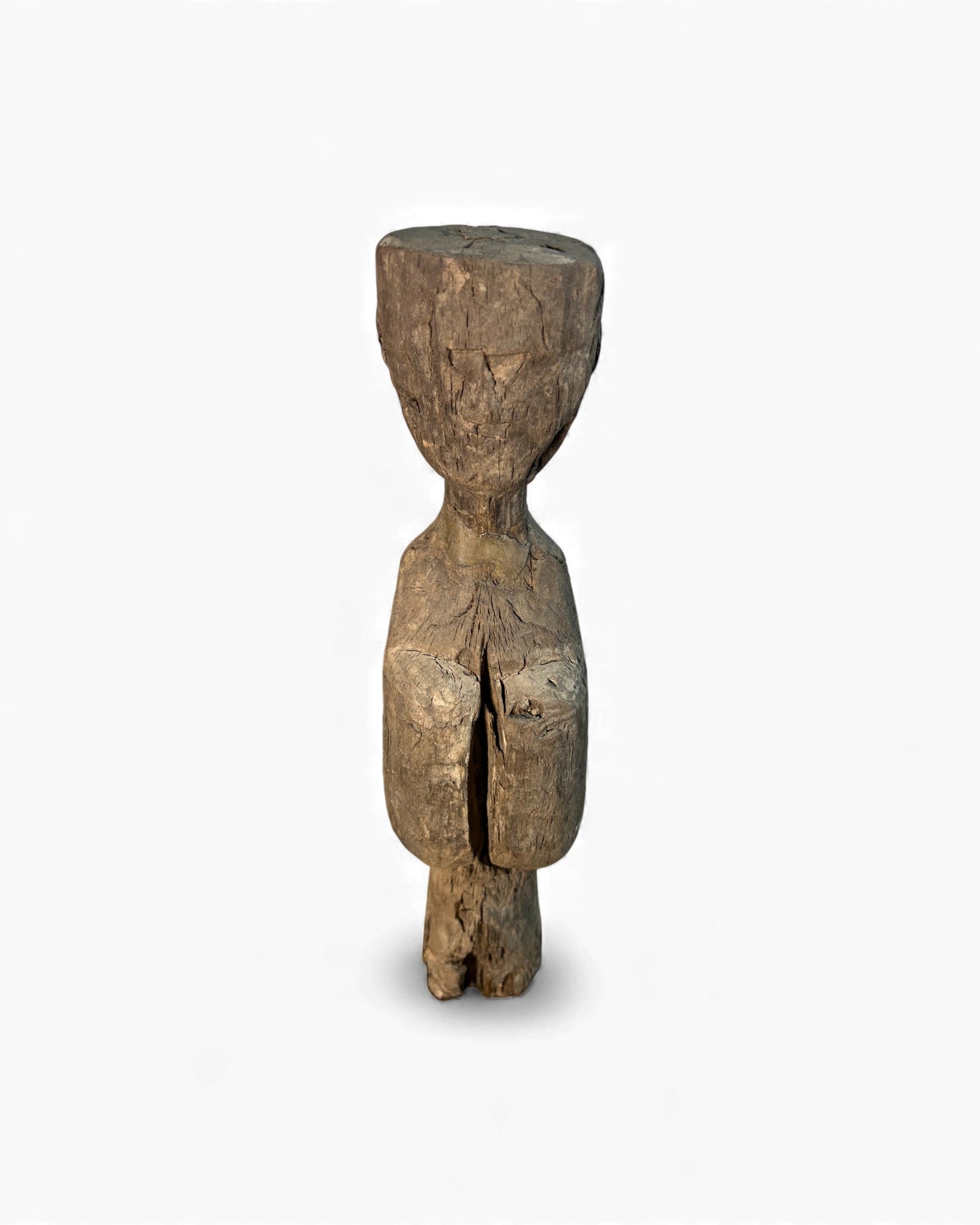 Ancient Chinese Wooden Tomb Attendant Figure - Surround Living - 13