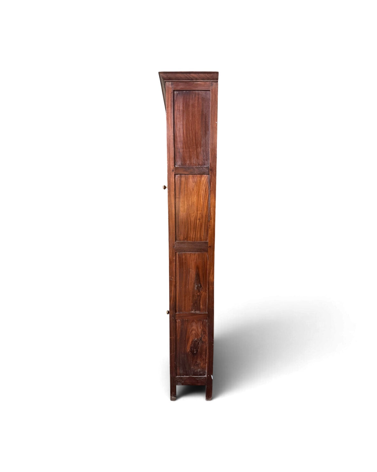 Teak Glass Kitchen Cabinet