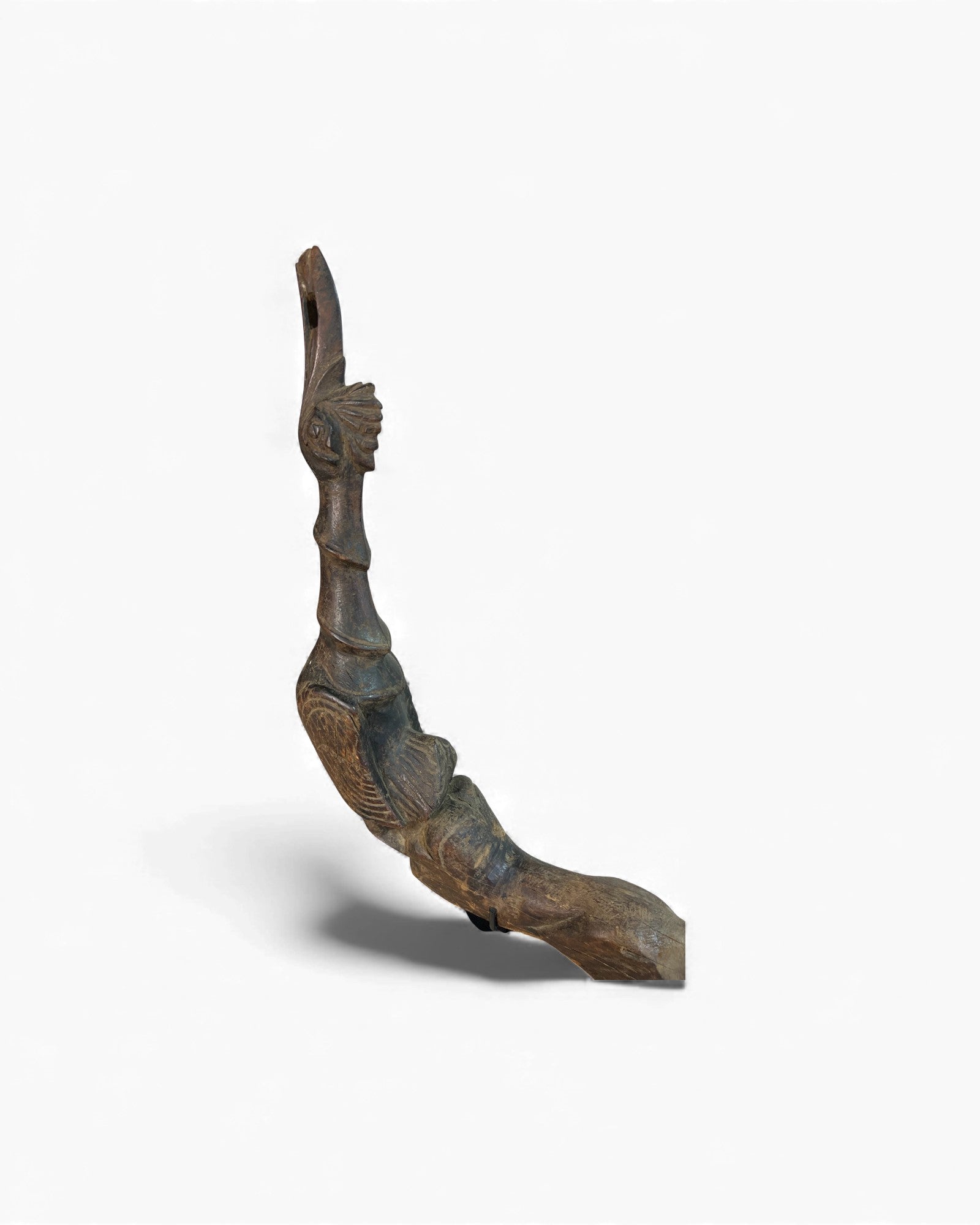 Burmese Hardwood Oxcart Finial Sculpture - Surround Living - 5