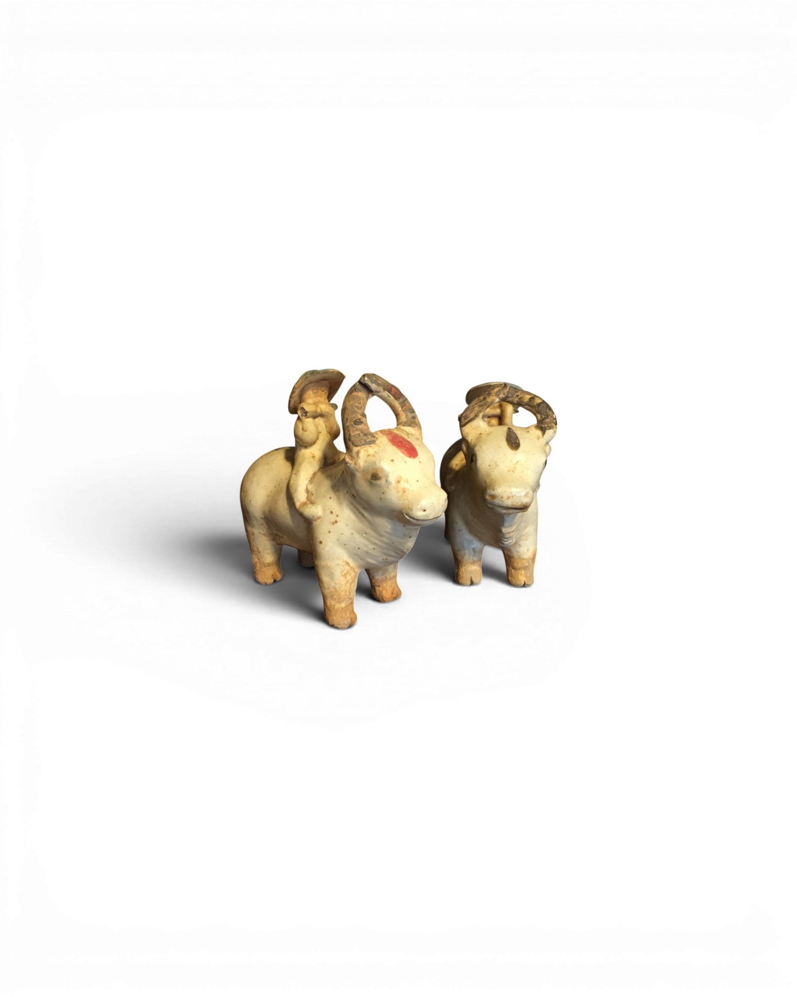 Buffalo Ceramic Sculptures