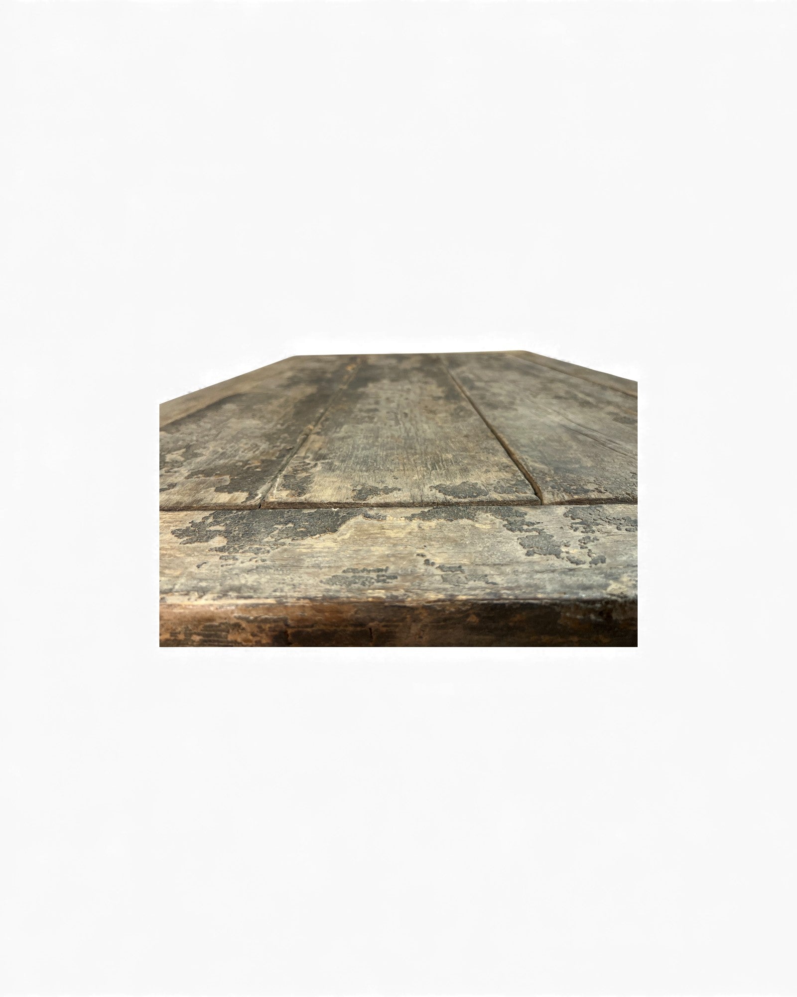 Chinese Carved Coffer with Traces of Red & Black Lacquer, Elm Wood - Surround Living - 7