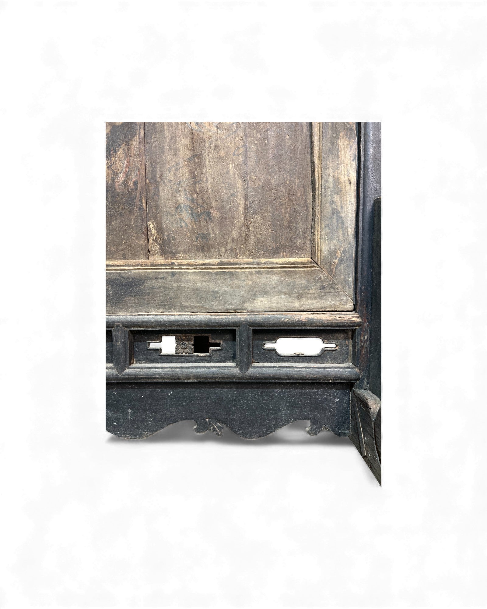 18th - Century Chinese Scholar’s Large Screen with Painted Lion - Surround Living - 6