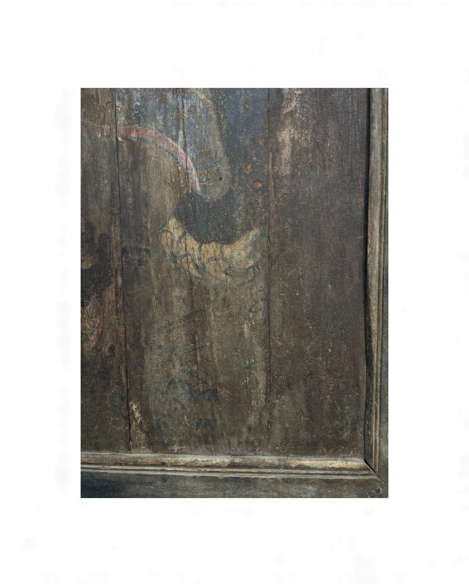 18th - Century Chinese Scholar’s Large Screen with Painted Lion - Surround Living - 8