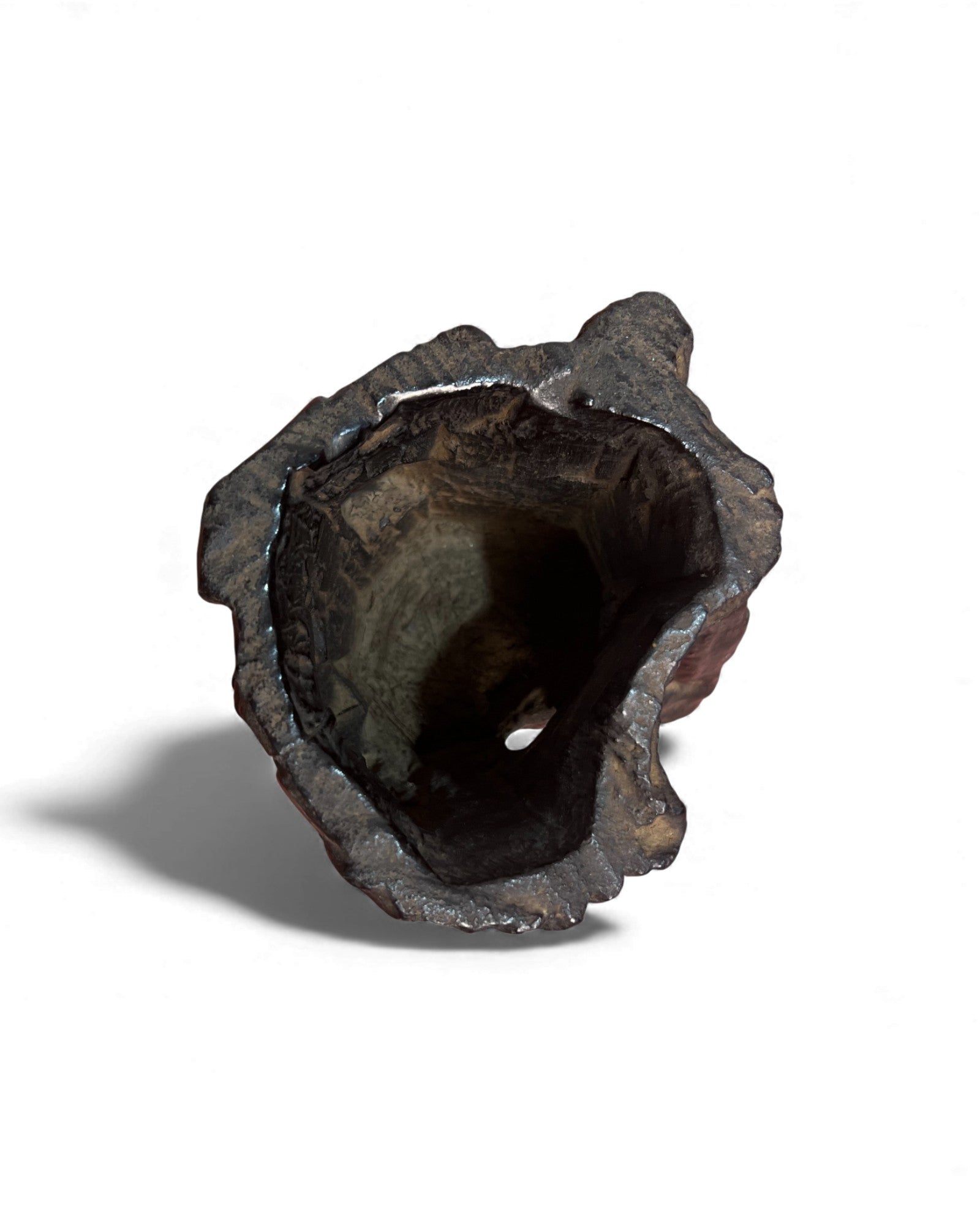 Chinese Carved Wooden Brush Pot Holder - Surround Living - 6