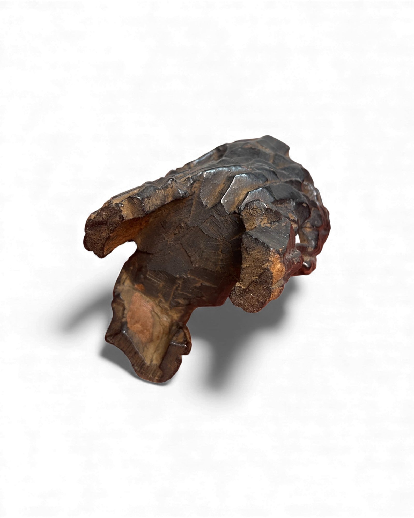 Chinese Carved Wooden Brush Pot Holder - Surround Living - 12