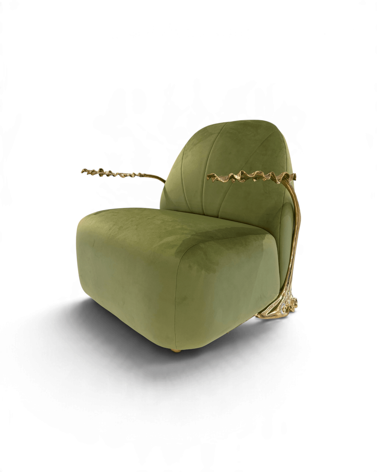 MASAYA - Brass in Bloom Arm Chair - Surround Living - 1