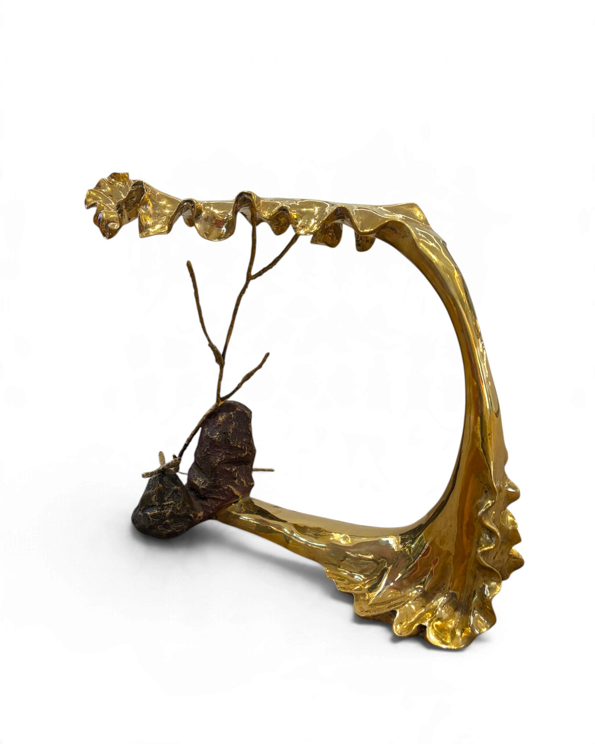 MASAYA - Brass In Bloom Table