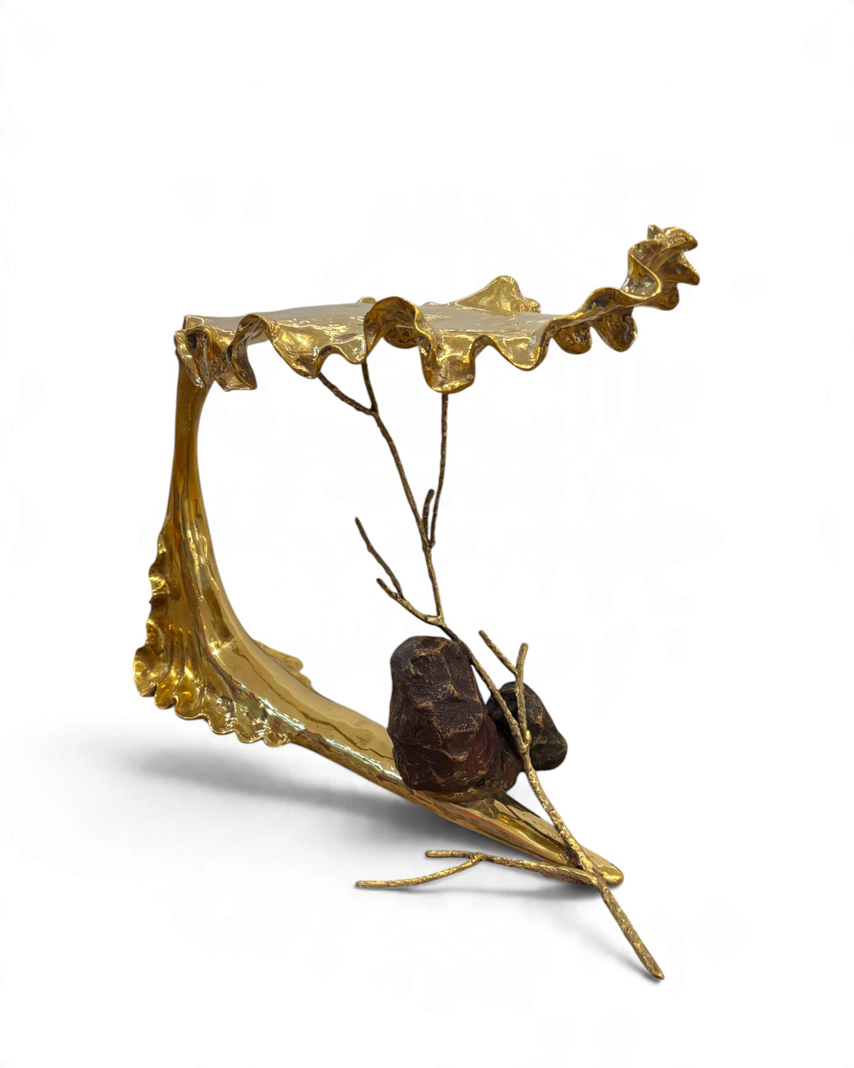 MASAYA - Brass In Bloom Table