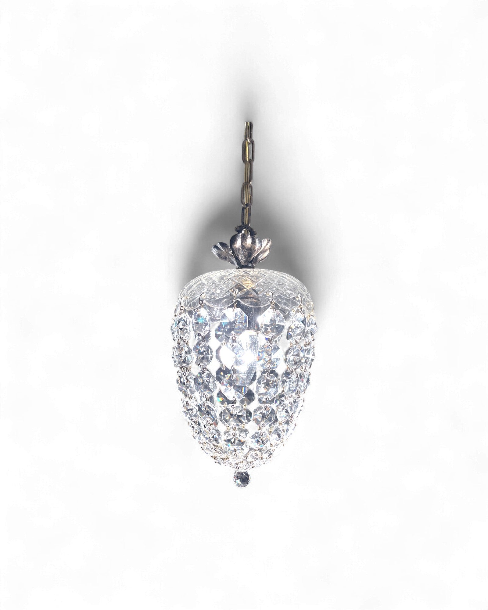 Vintage Kristallboll “Crystal Ball” Pendant Light