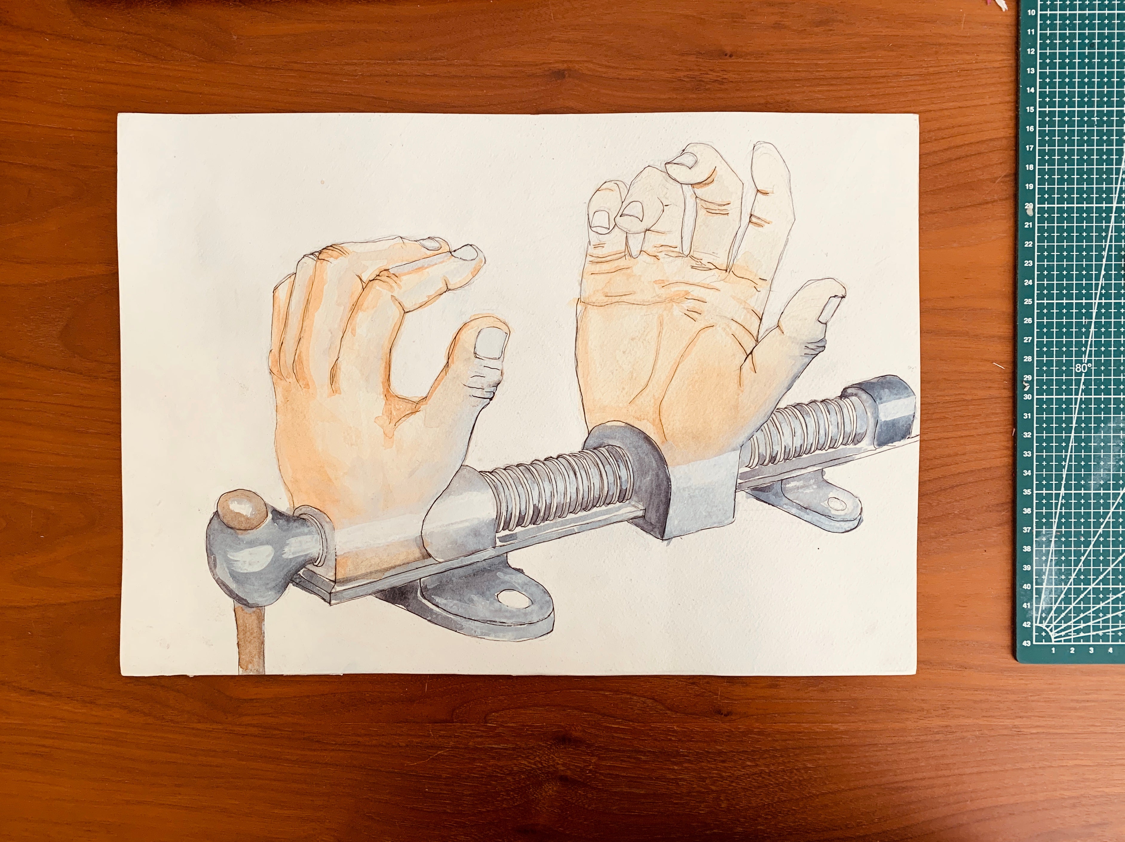 Covid Handshake A3