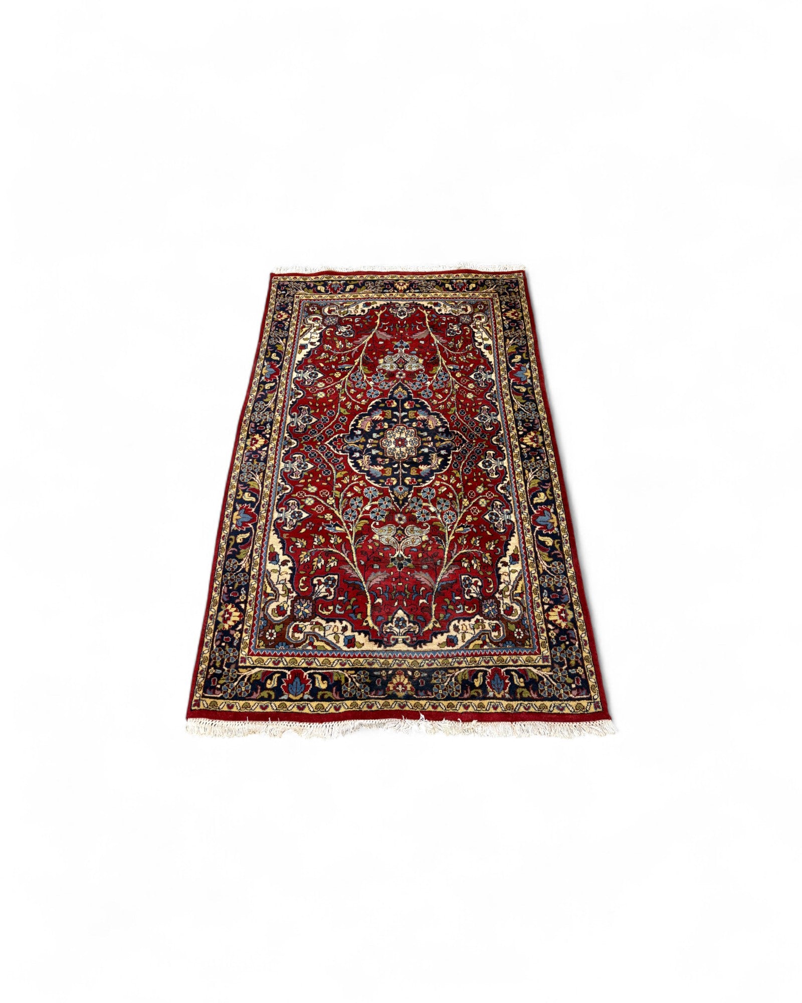 Vintage Persian Kashan Rug | 120 x 205cm