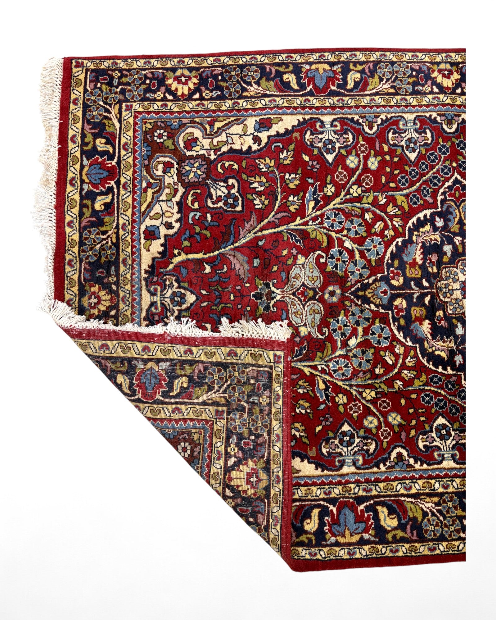 Vintage Persian Kashan Rug | 120 x 205cm