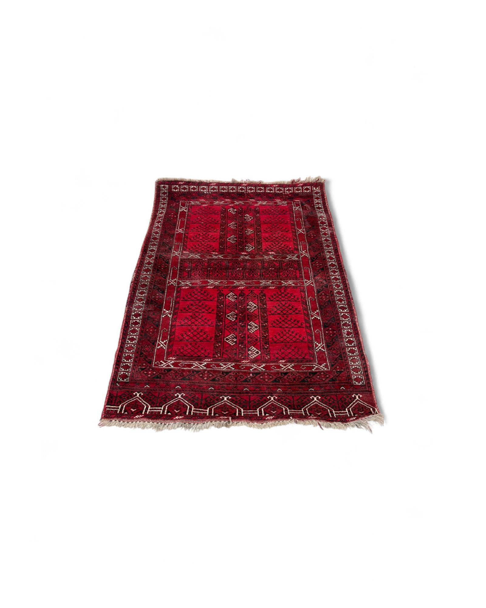 Vintage Afghan Wool Rug | 132 x 182cm