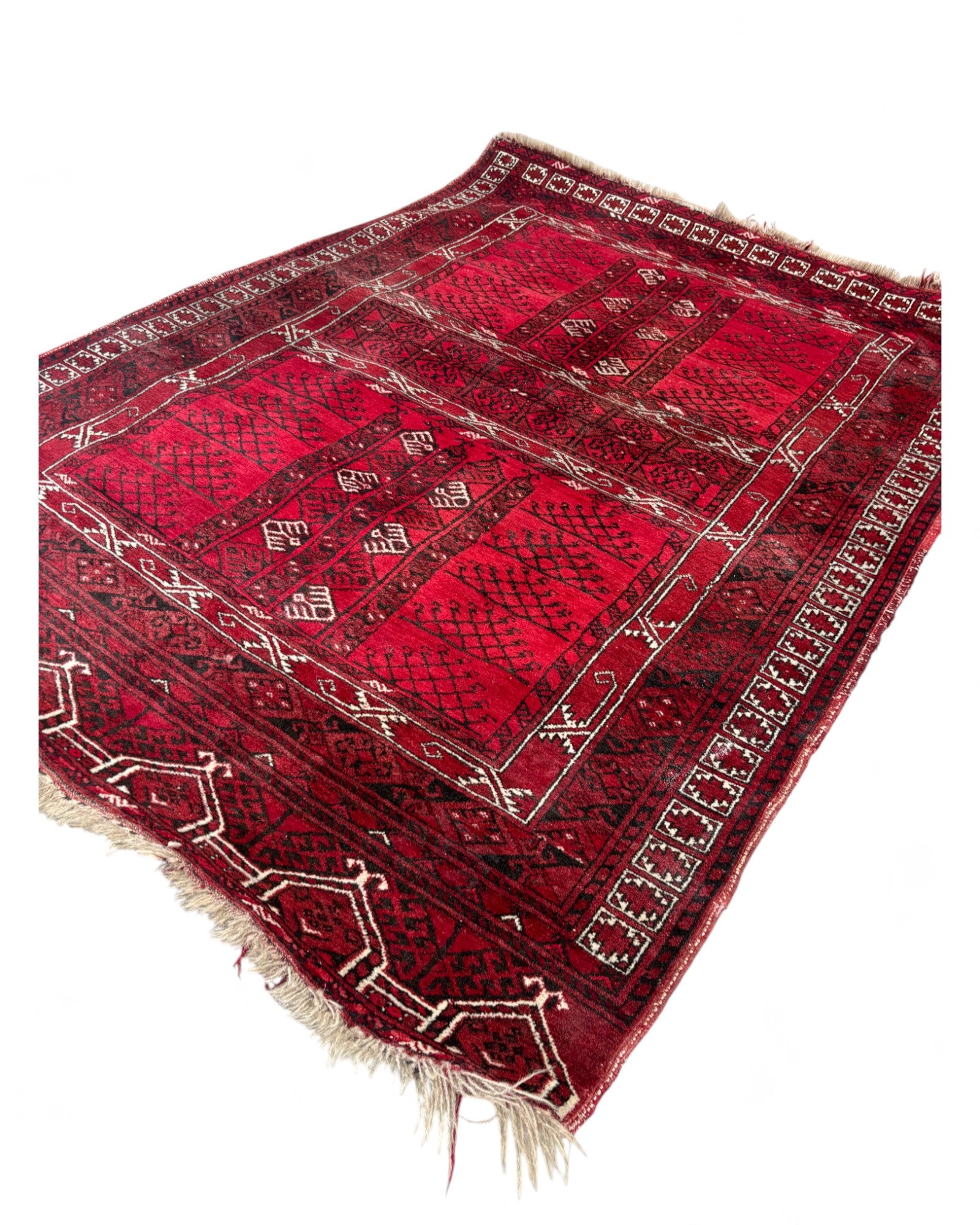 Vintage Afghan Wool Rug | 132 x 182cm