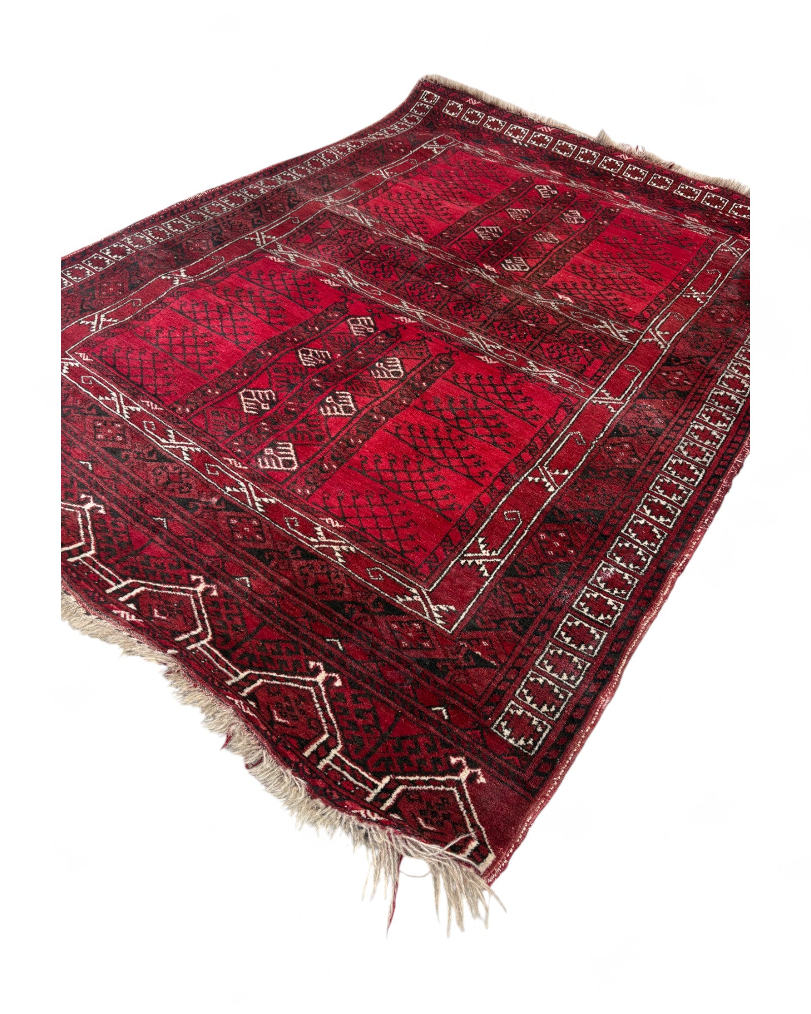 Vintage Afghan Wool Rug | 132 x 182cm