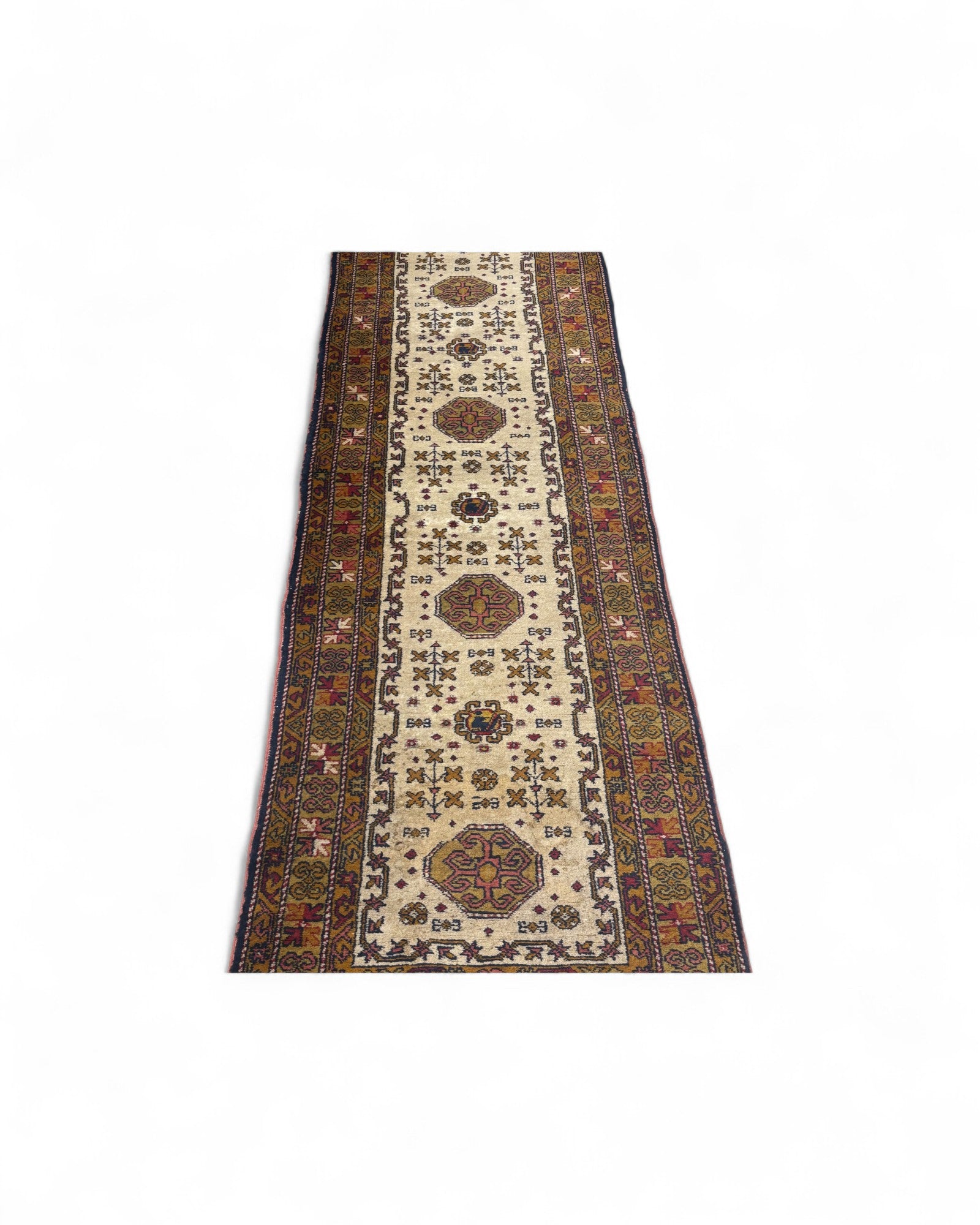 Vintage Turkish Runner Rug | 78 x 300cm